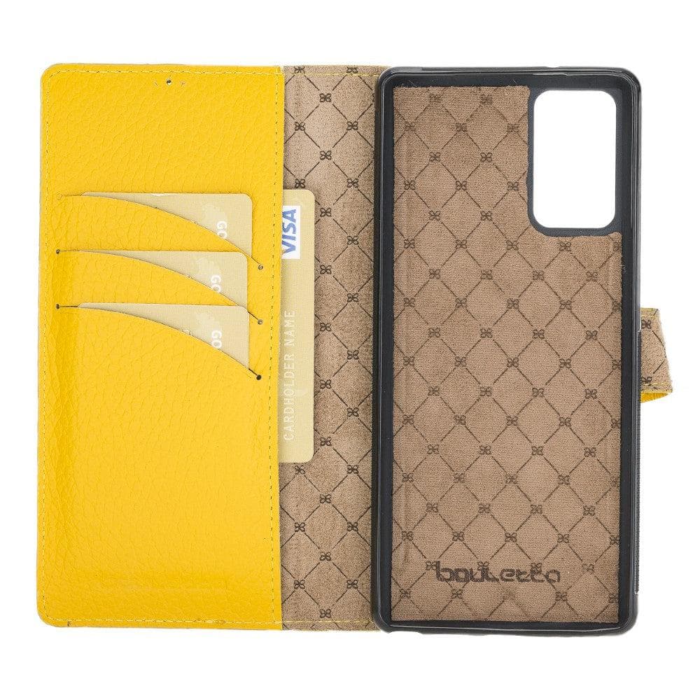 Samsung Galaxy Note 20 Series Detachble Leather Wallet Case - MW