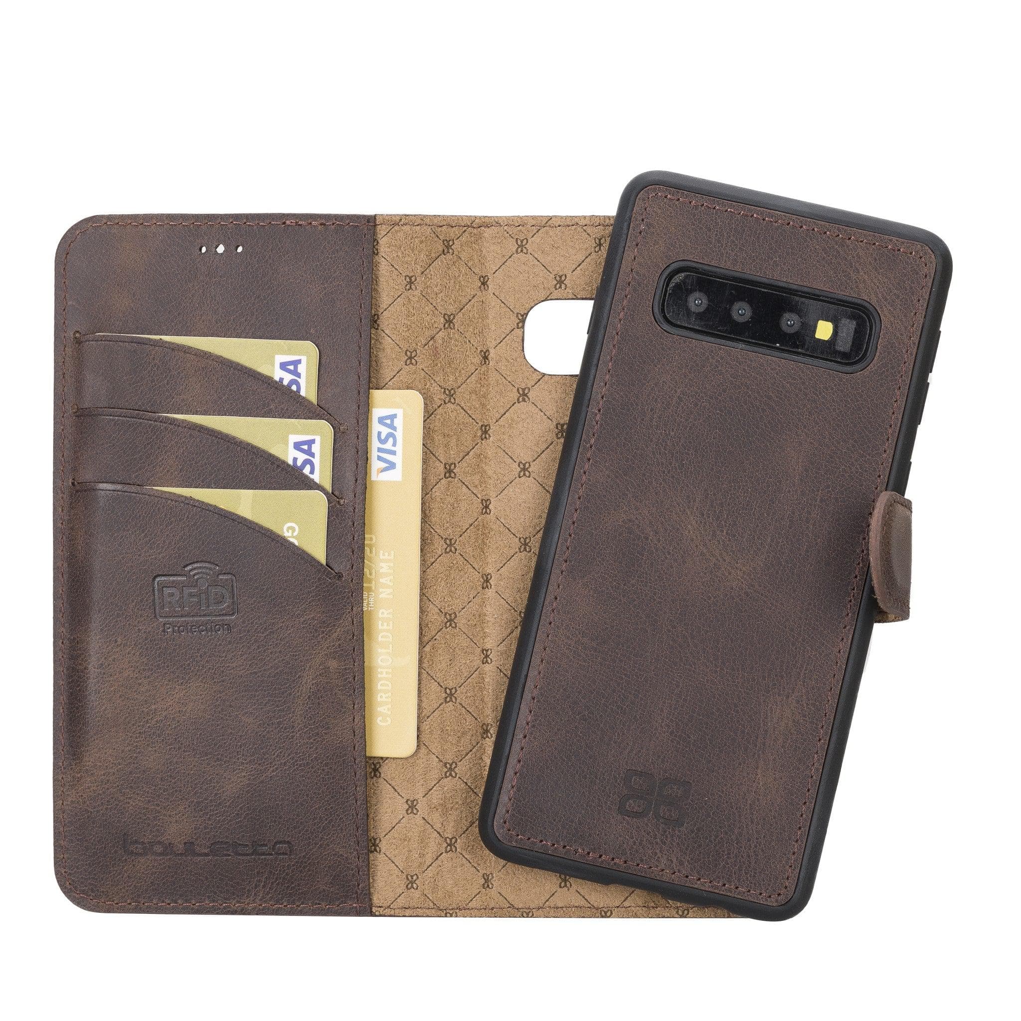 Samsung Galaxy S10 Series Detachble Leather Wallet Case - MW