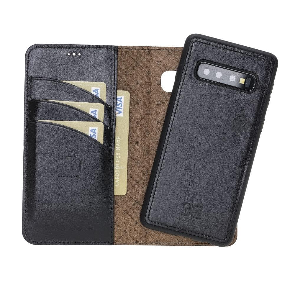 Samsung Galaxy S10 Series Detachble Leather Wallet Case - MW