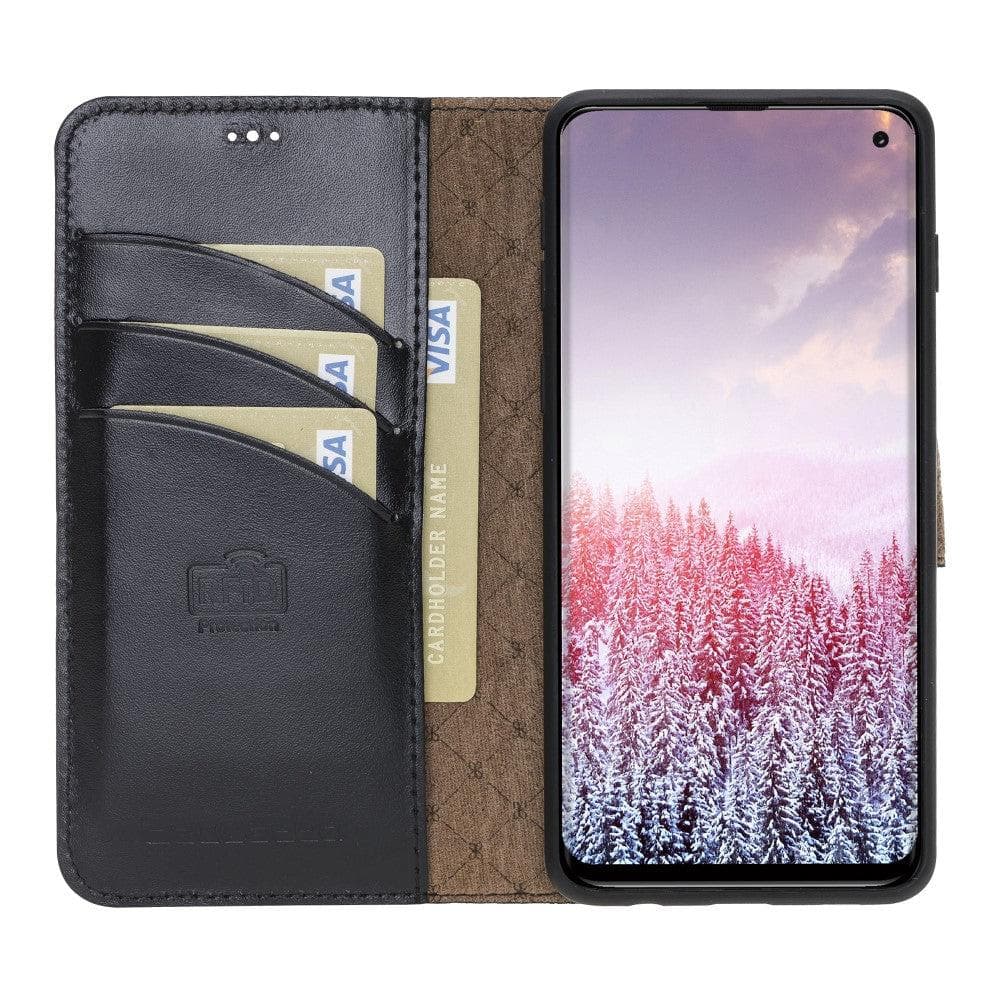 Samsung Galaxy S10 Series Detachble Leather Wallet Case - MW