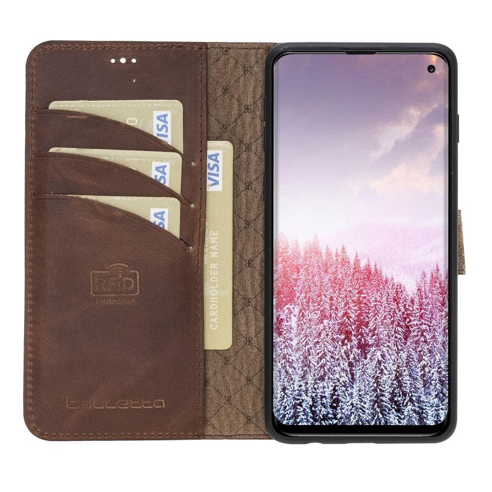 Samsung Galaxy S10 Series Detachble Leather Wallet Case - MW