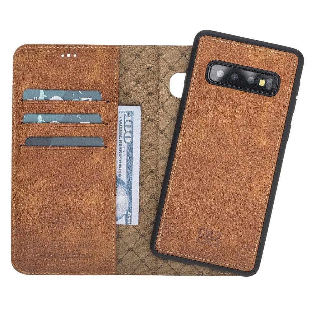 Samsung Galaxy S10 Series Detachble Leather Wallet Case - MW