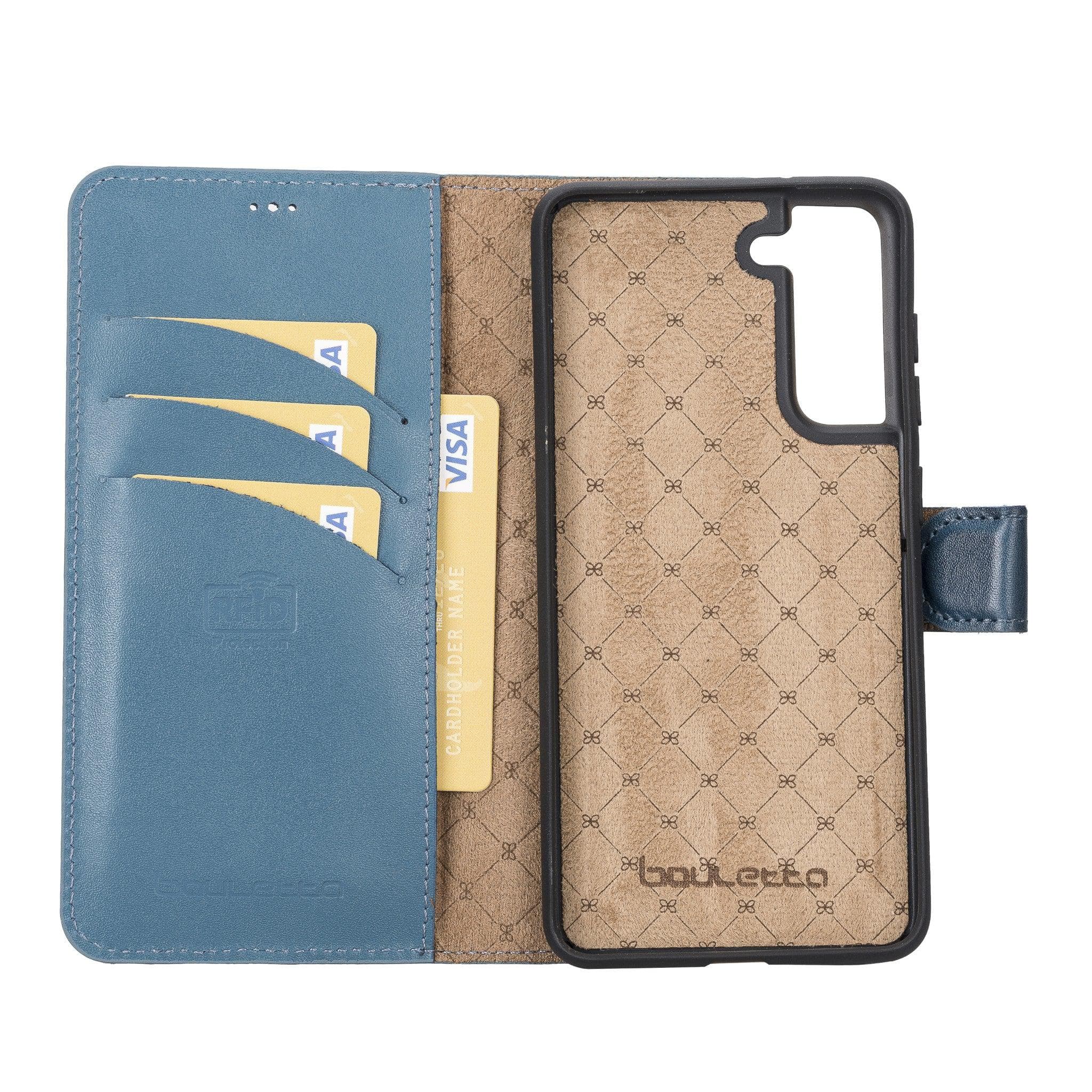 Samsung Galaxy S21 FE (Fan Edition) Detachble Leather Wallet Case - MW