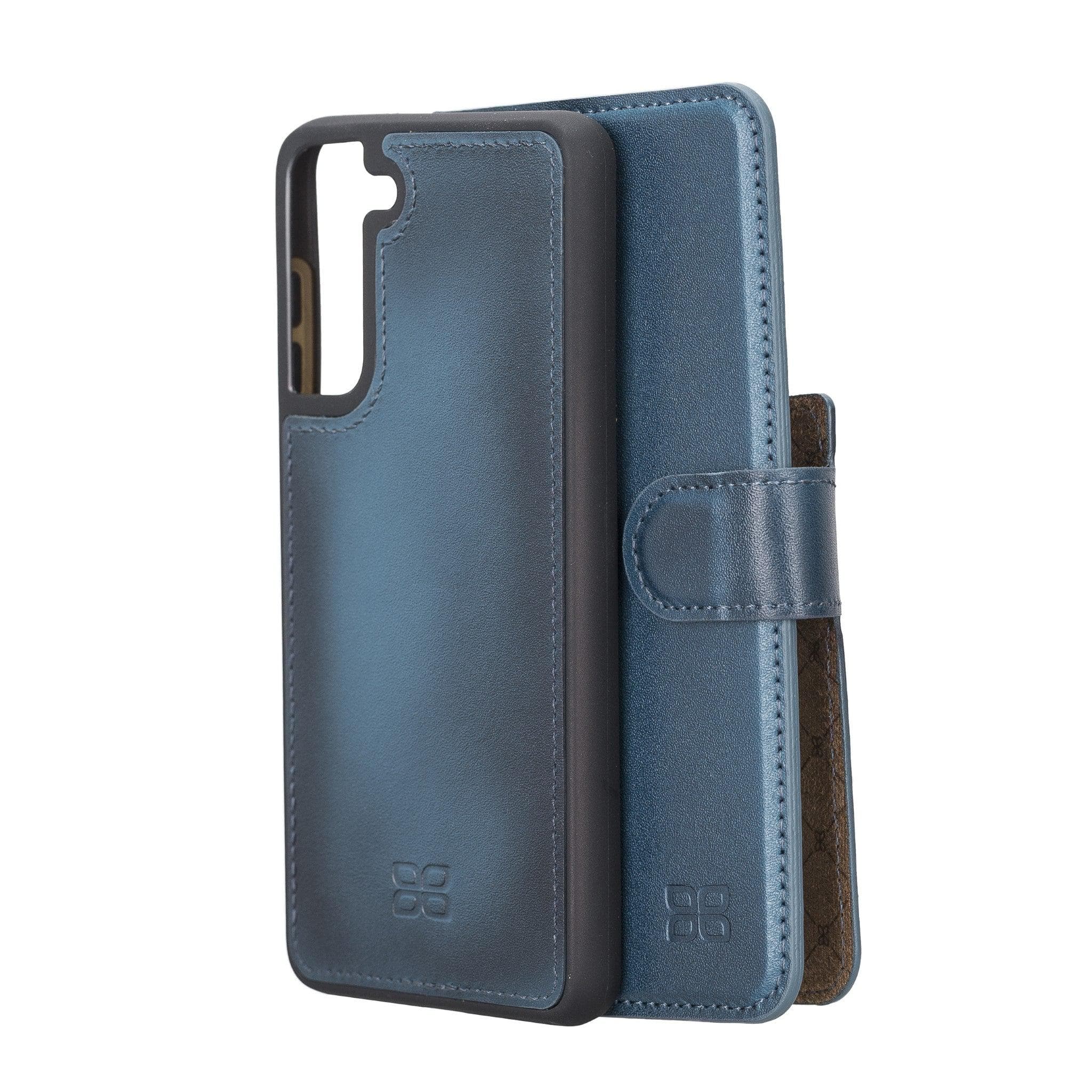 Samsung Galaxy S21 FE (Fan Edition) Detachble Leather Wallet Case - MW