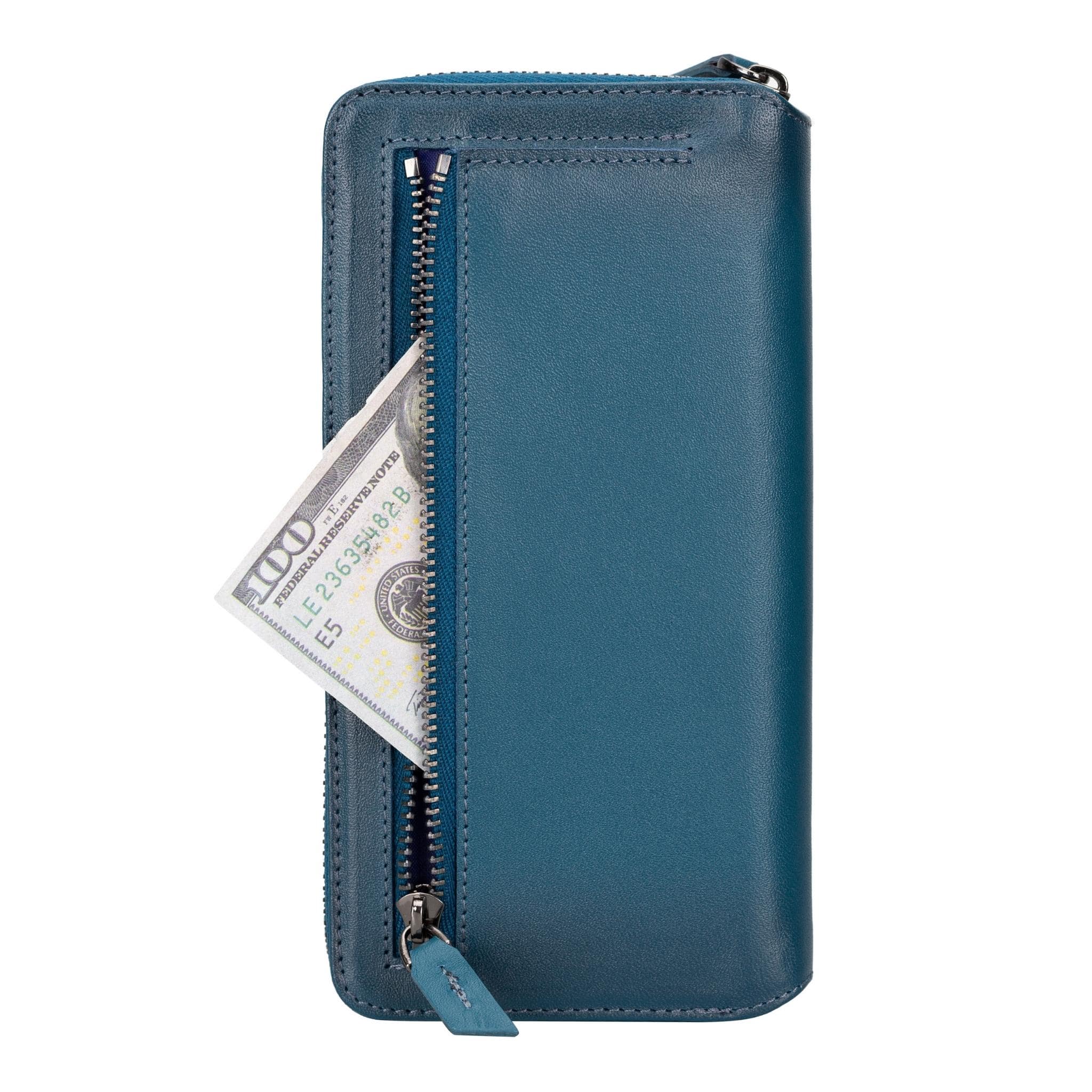 Samsung Galaxy S23 Series Zippered Leather Wallet Cases - PMW