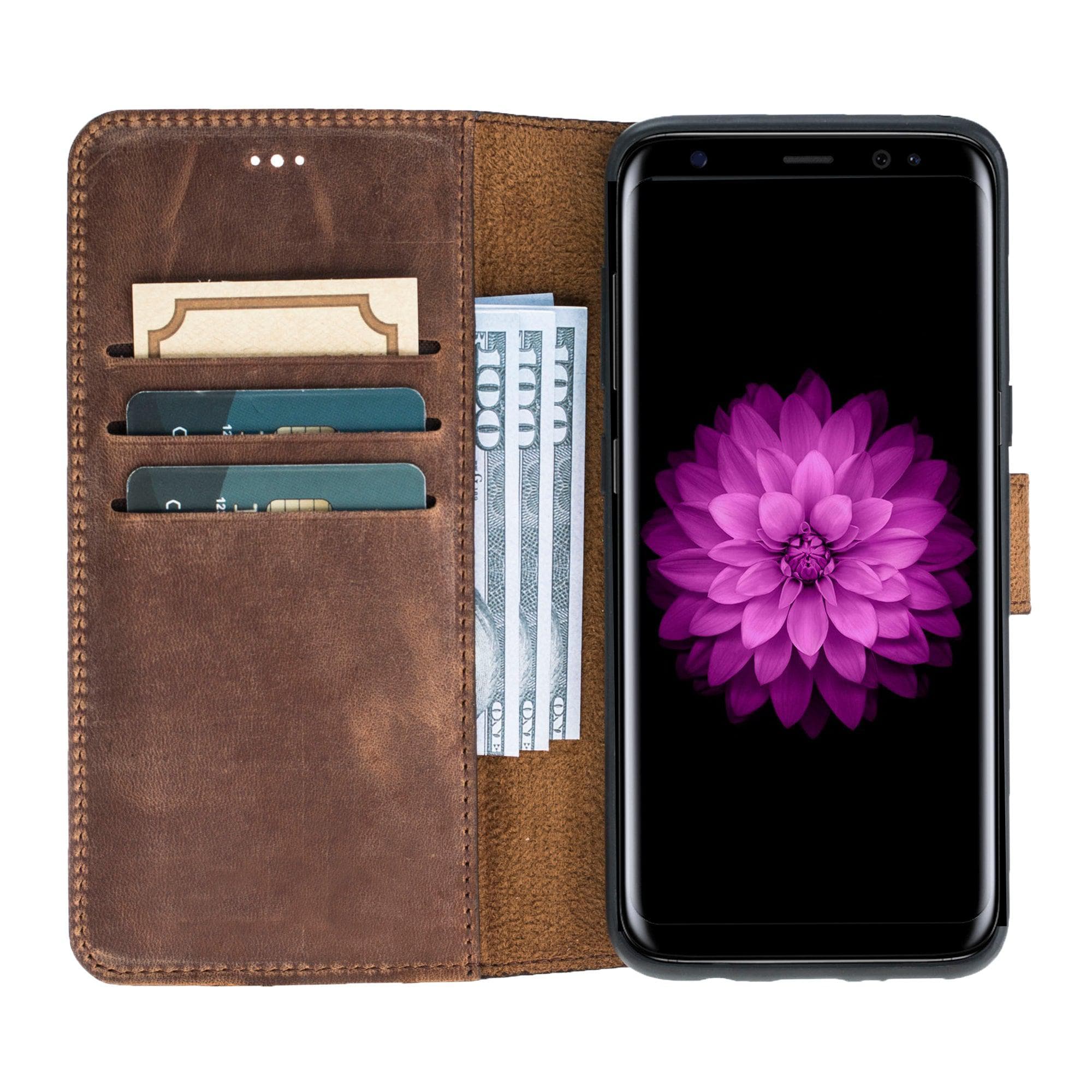 Samsung Galaxy S8 Series Leather Detachble Magic Wallet Case - MW