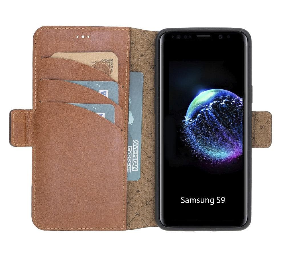 Samsung Galaxy S9 Series Leather Wallet Folio Case