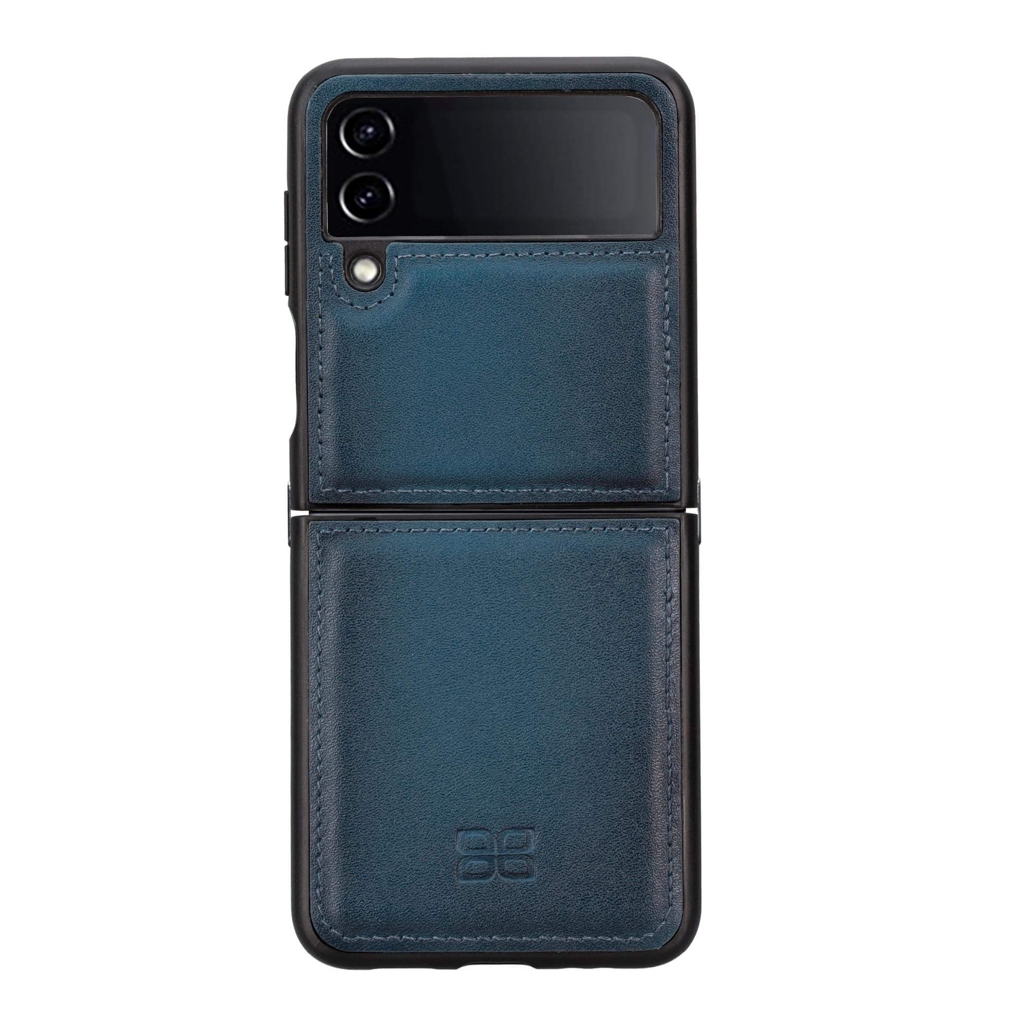 Samsung Galaxy Z Flip 4 Leather Back Cover Case - FXC