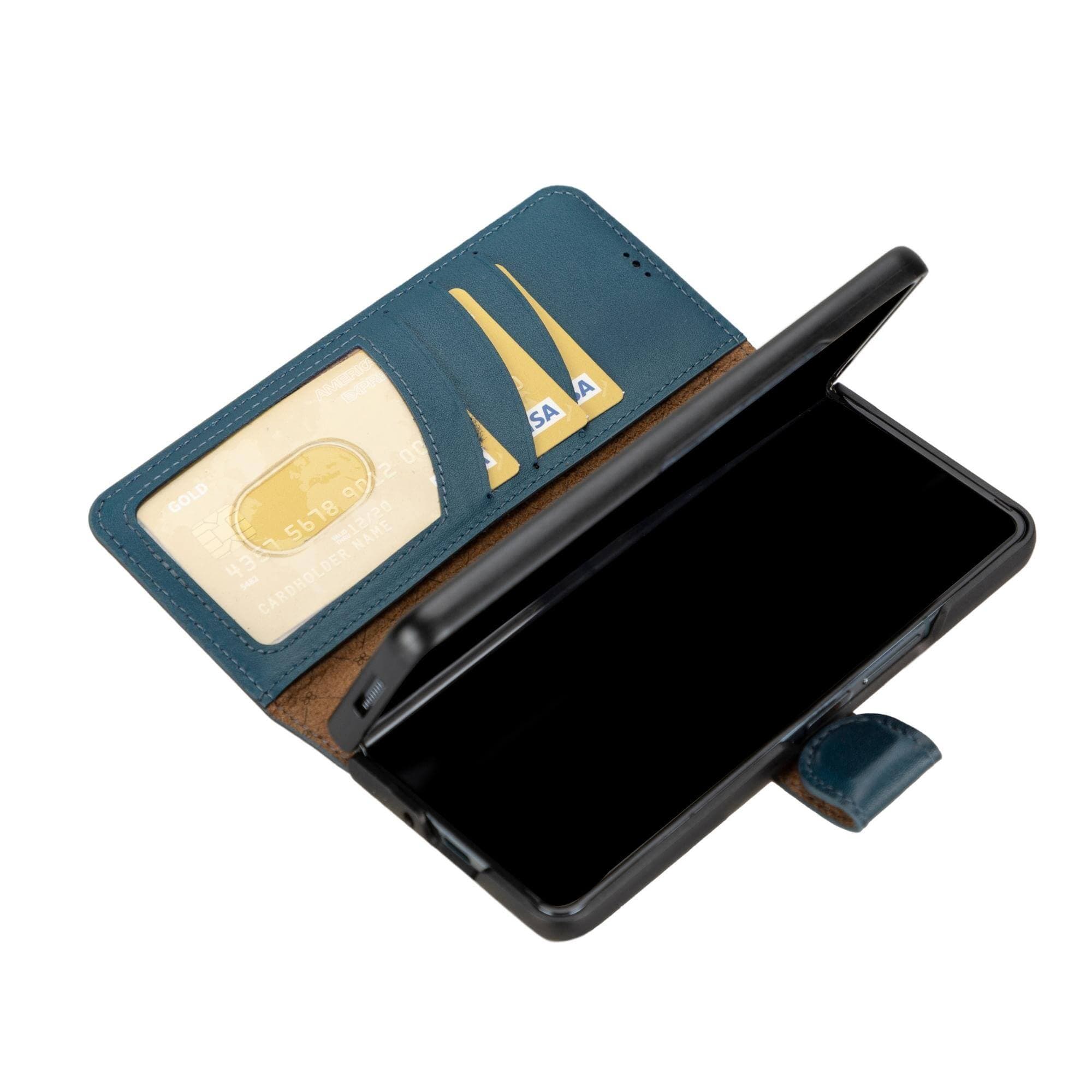 Samsung Galaxy Z Fold 4 Leather Wallets - MWS