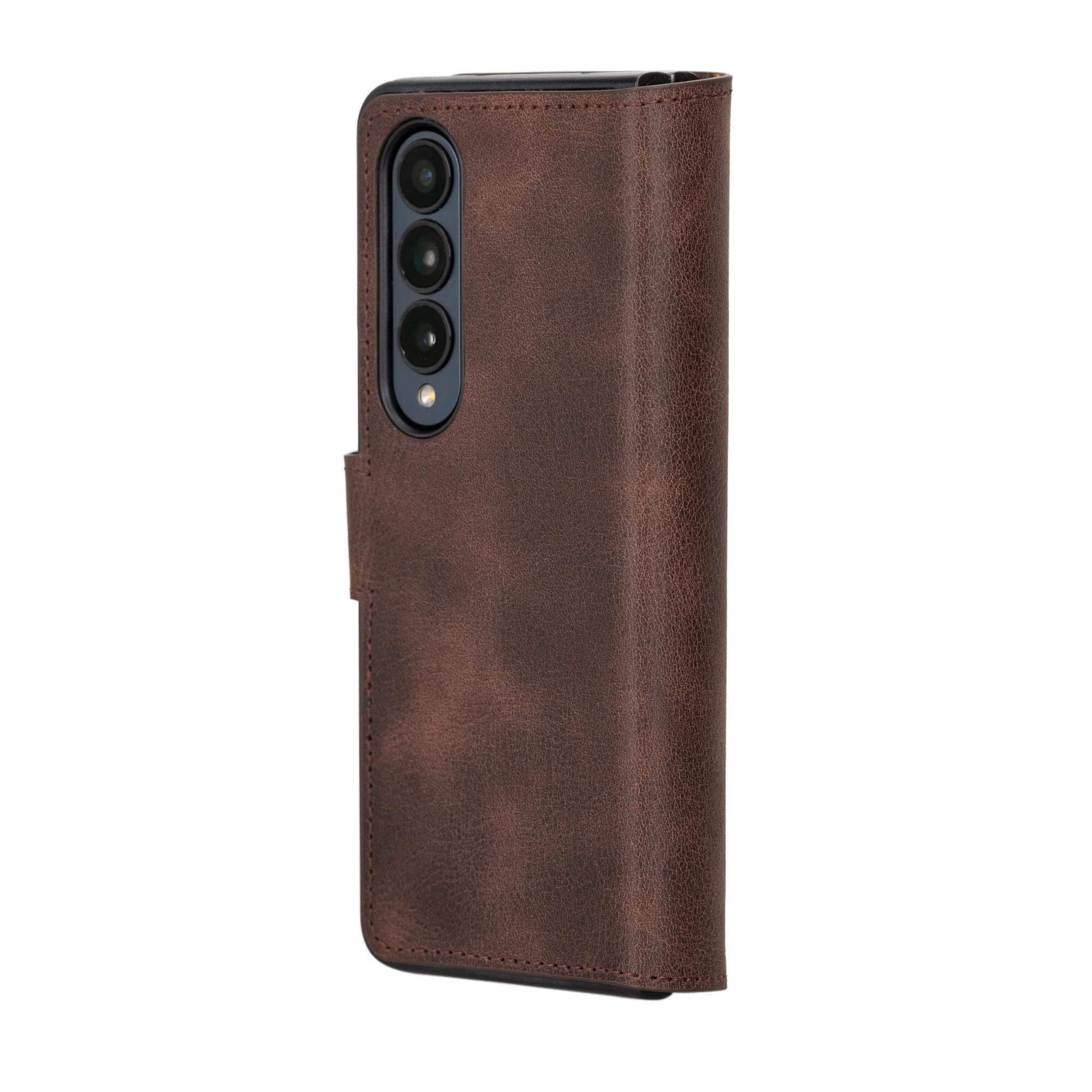 Samsung Galaxy Z Fold 4 Leather Wallets - MWS