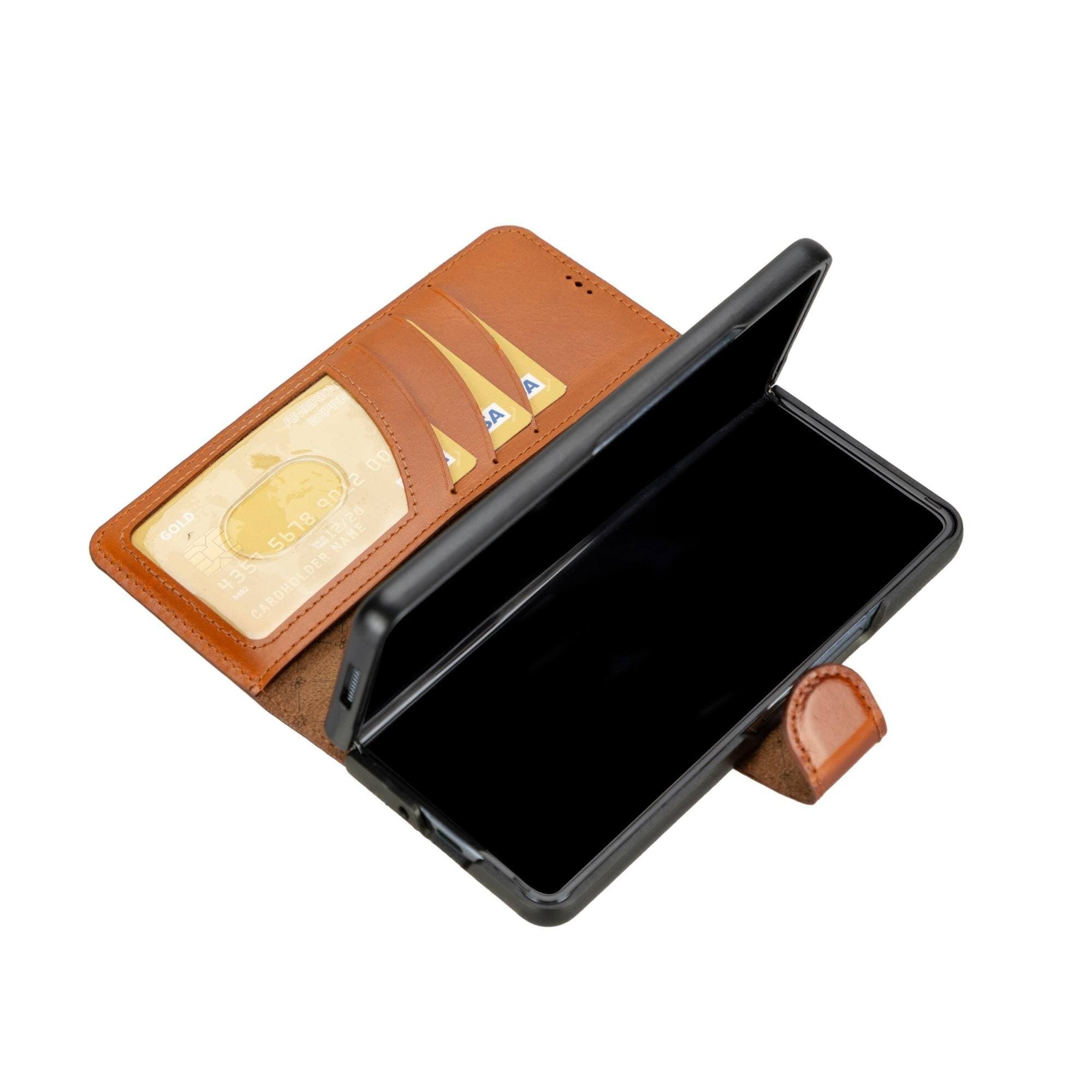 Samsung Galaxy Z Fold 4 Leather Wallets - MWS