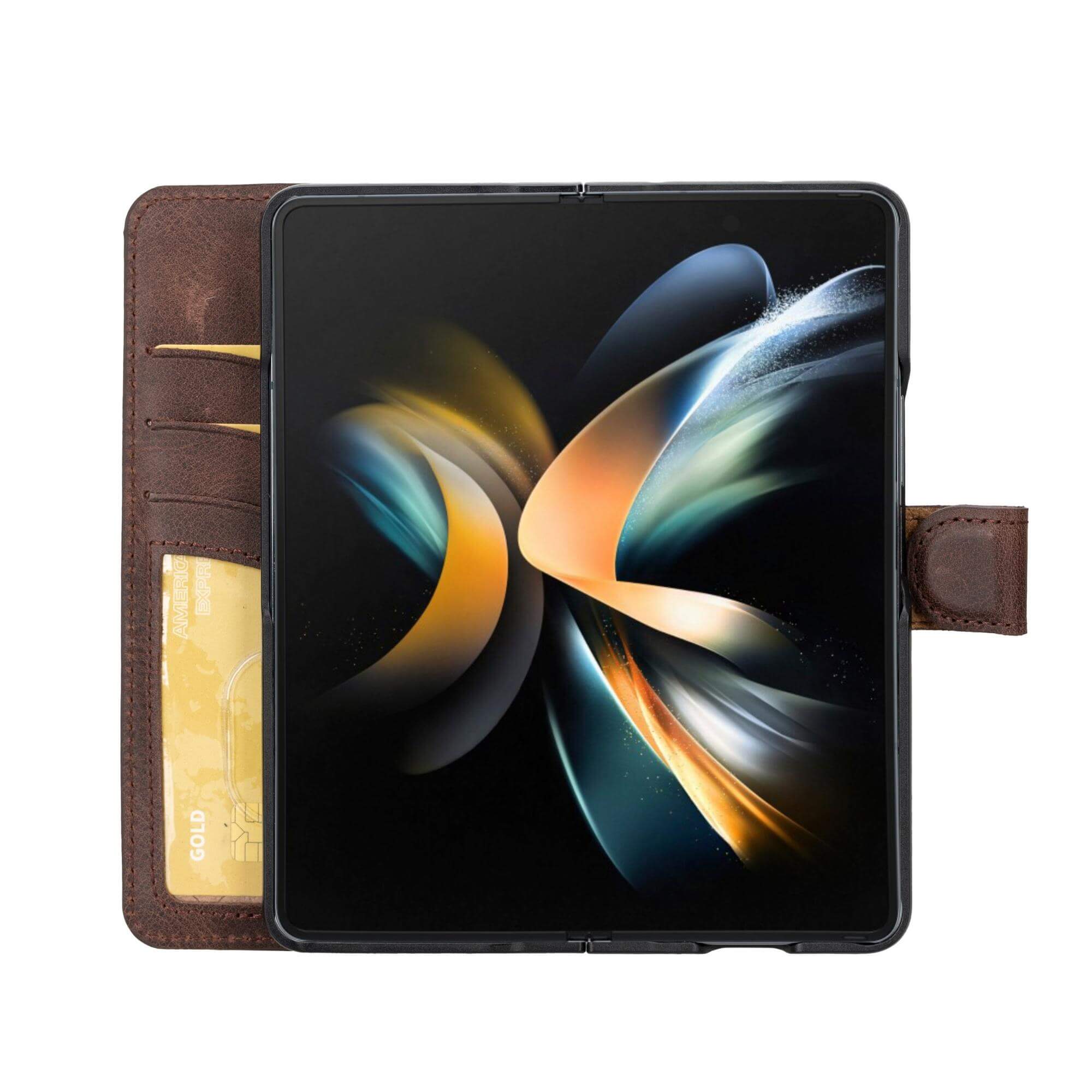 Samsung Galaxy Z Fold 4 Leather Wallets - MWS