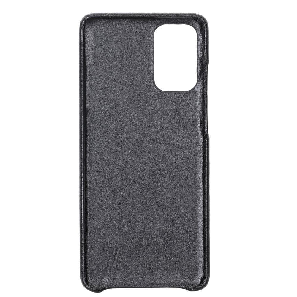 Samsung S20 Series Fully Covering Leather Back Cover Case