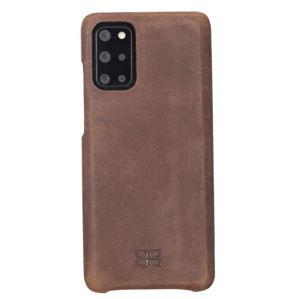 Samsung S20 Series Fully Covering Leather Back Cover Case