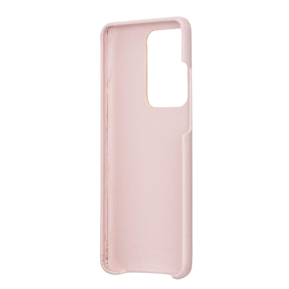 Samsung S20 Series Fully Covering Leather Back Cover Case