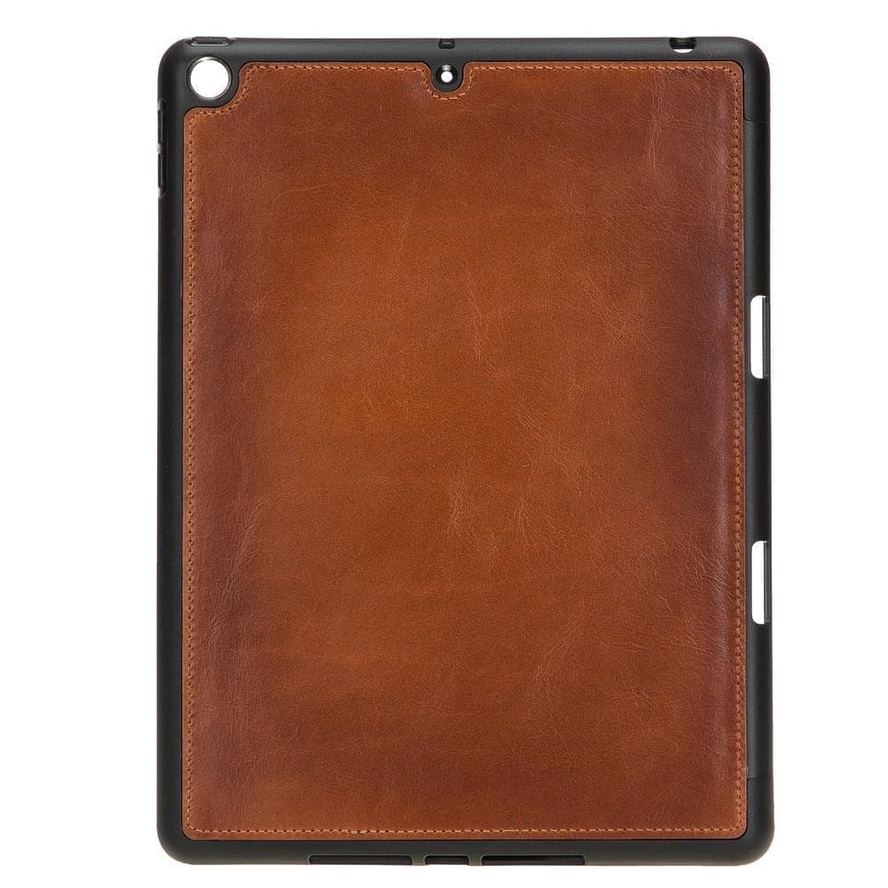 Eto iPad 10.2" 8th Generation Genuine Leather Wallet Case