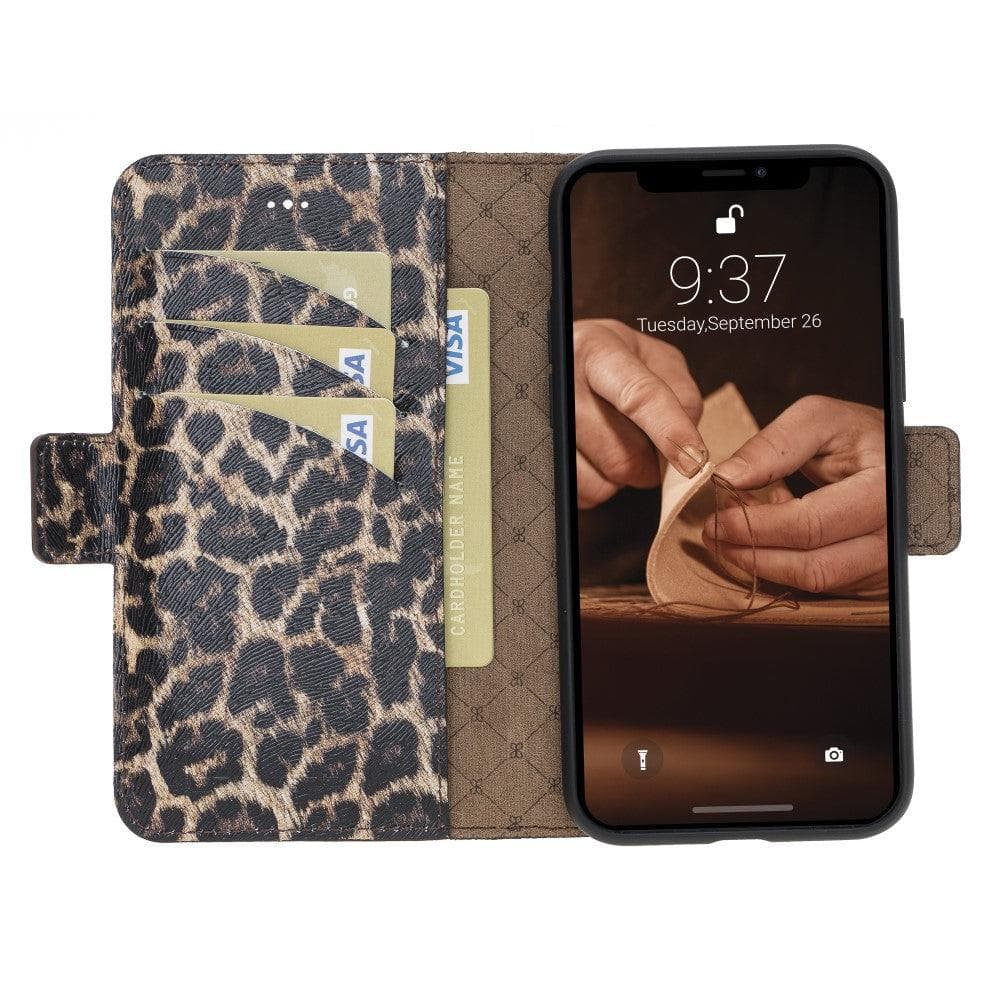 Wallet Folio with ID Slot Leather Wallet Case For Apple iPhone 11 Series