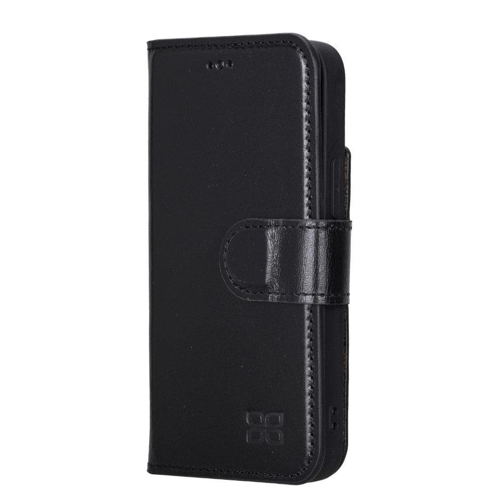 Wallet Case iPhone 13 Series Non-Detachable Genuine Leather Wallet Case - WC