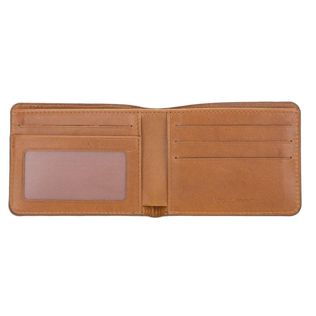 Pier Handmade and Personalised Genuine Leather Wallet for Men's