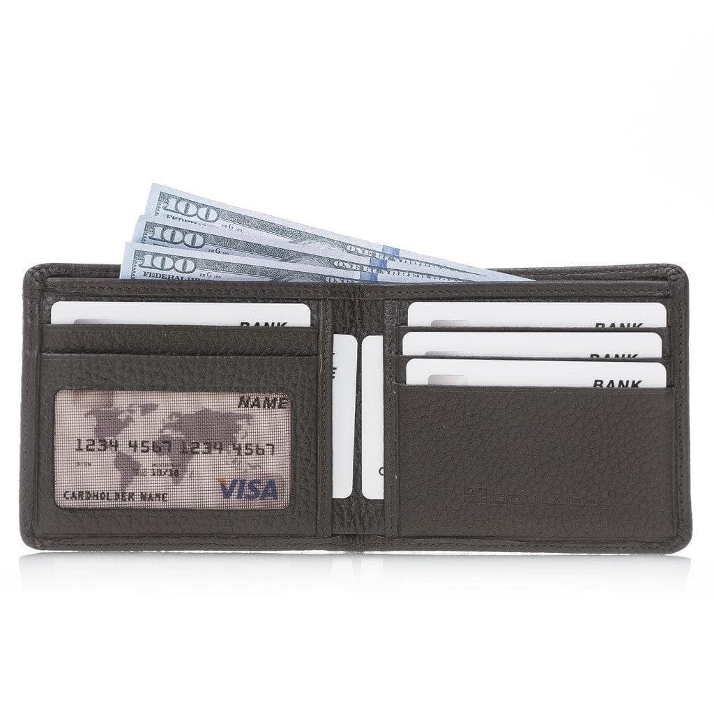 Pier Handmade and Personalised Genuine Leather Wallet for Men's