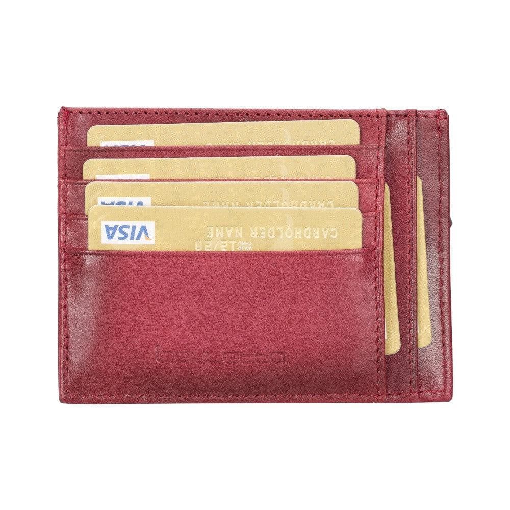 Zip Leather Card Holder