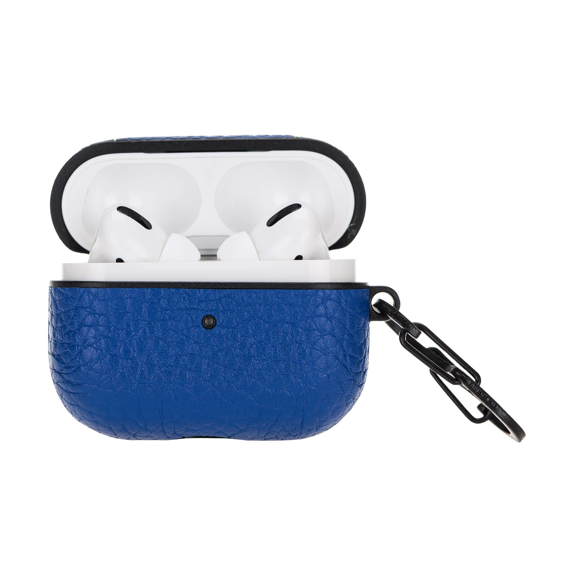 Juni Leather Capsule Case for AirPods Pro - BLUE - saracleather