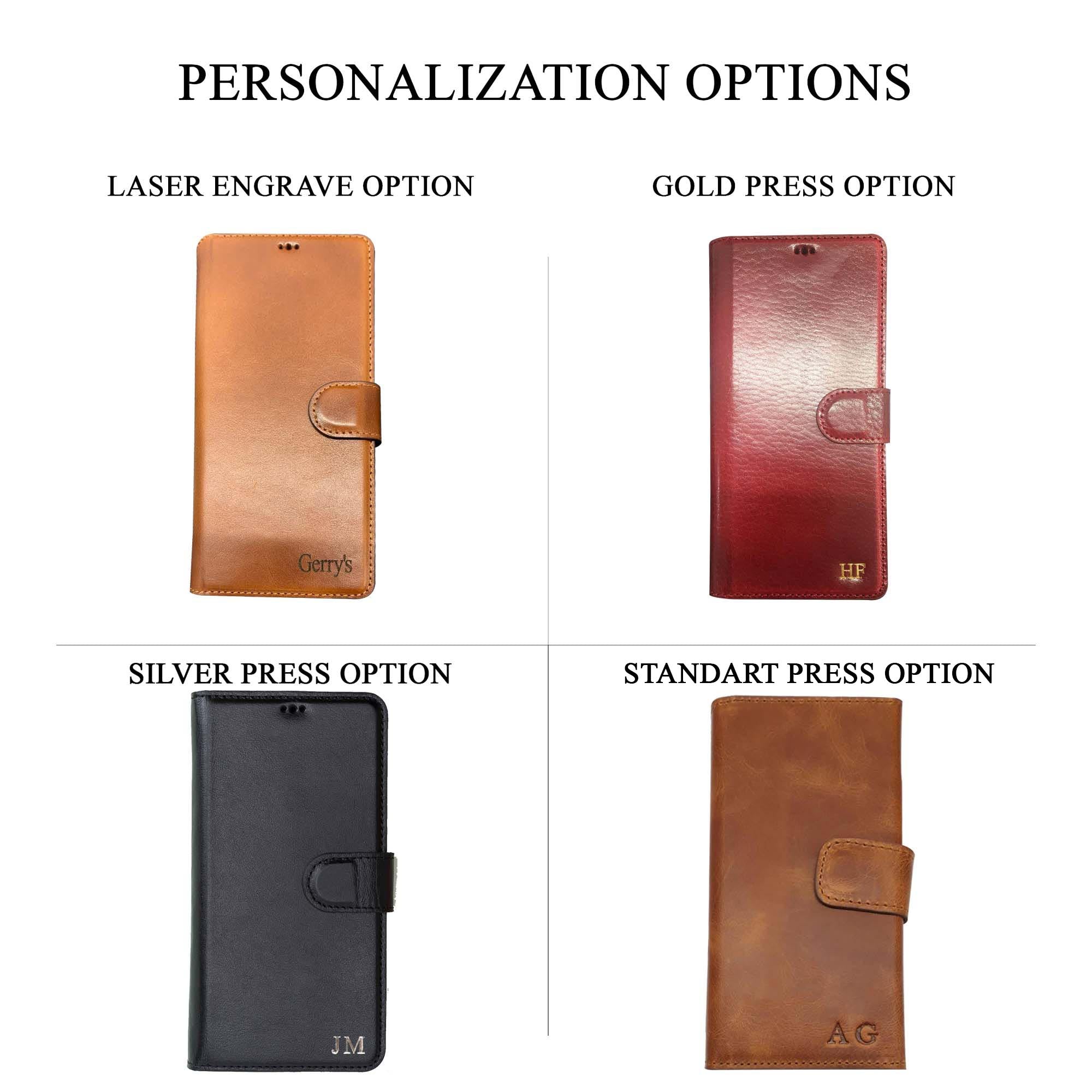 Magic Magnetic Detachable Leather RFID Blocker Wallet Case for Samsung Galaxy S22 (6.1") - EFFECT TAN