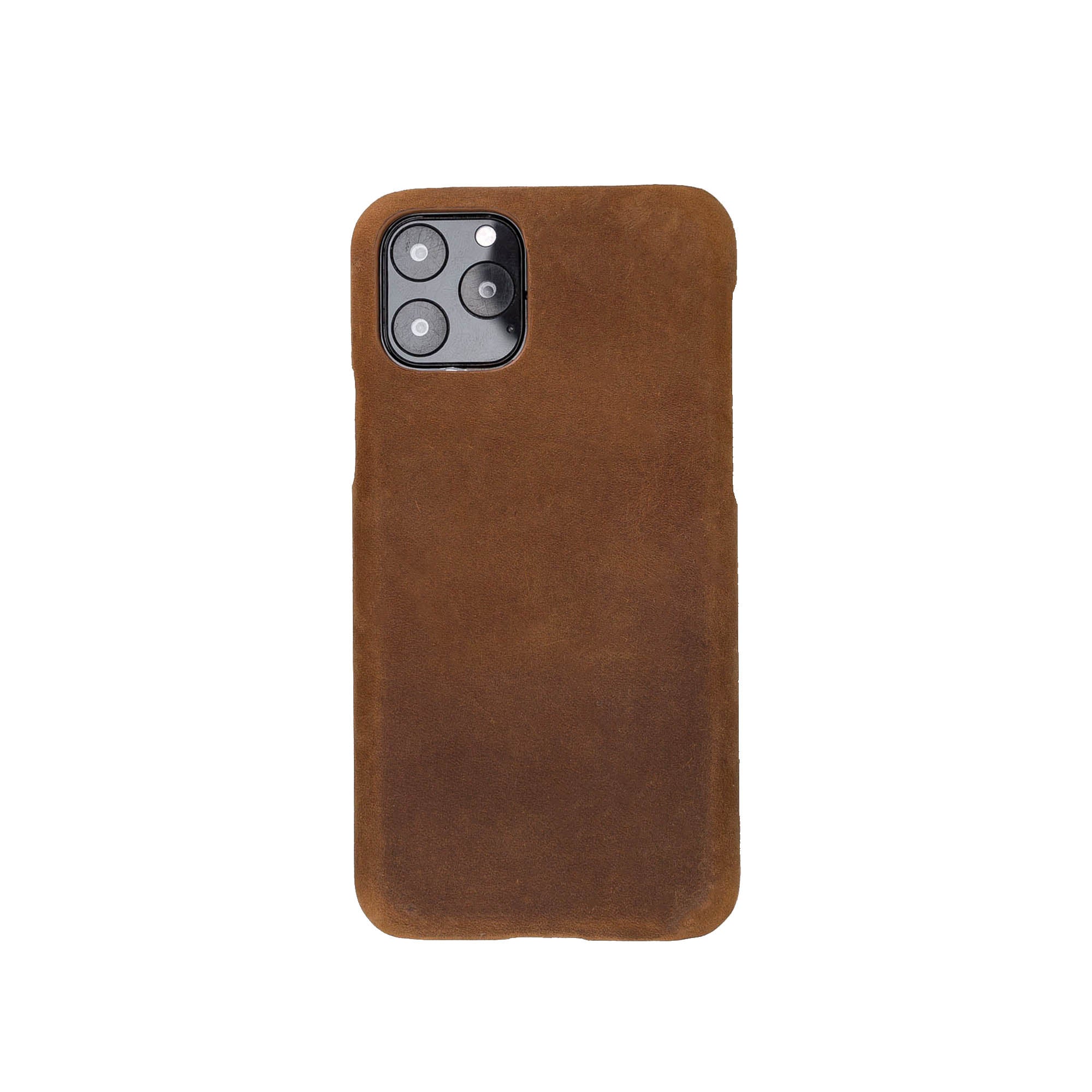 Ultimate Jacket Leather Phone Case for iPhone 11 Pro (5.8") - BROWN - saracleather