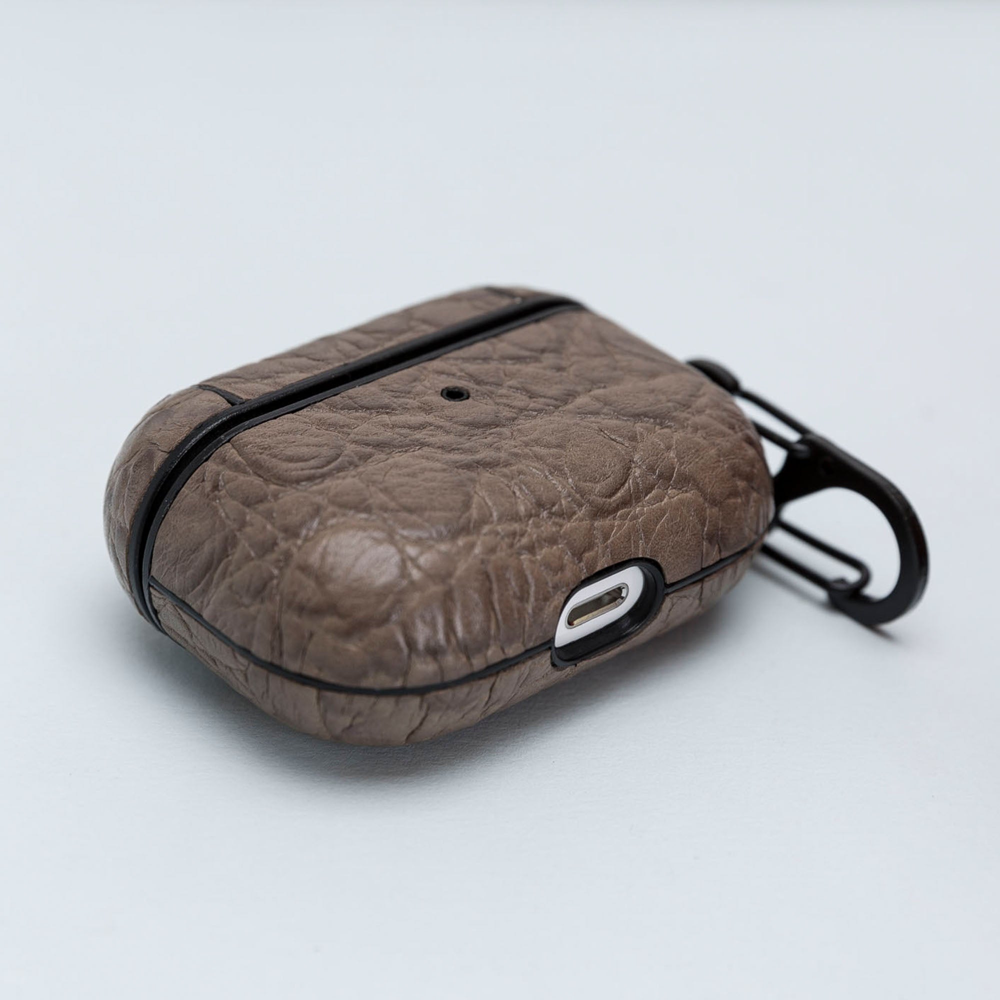 Juni Leather Capsule Case for AirPods Pro - MINK - saracleather