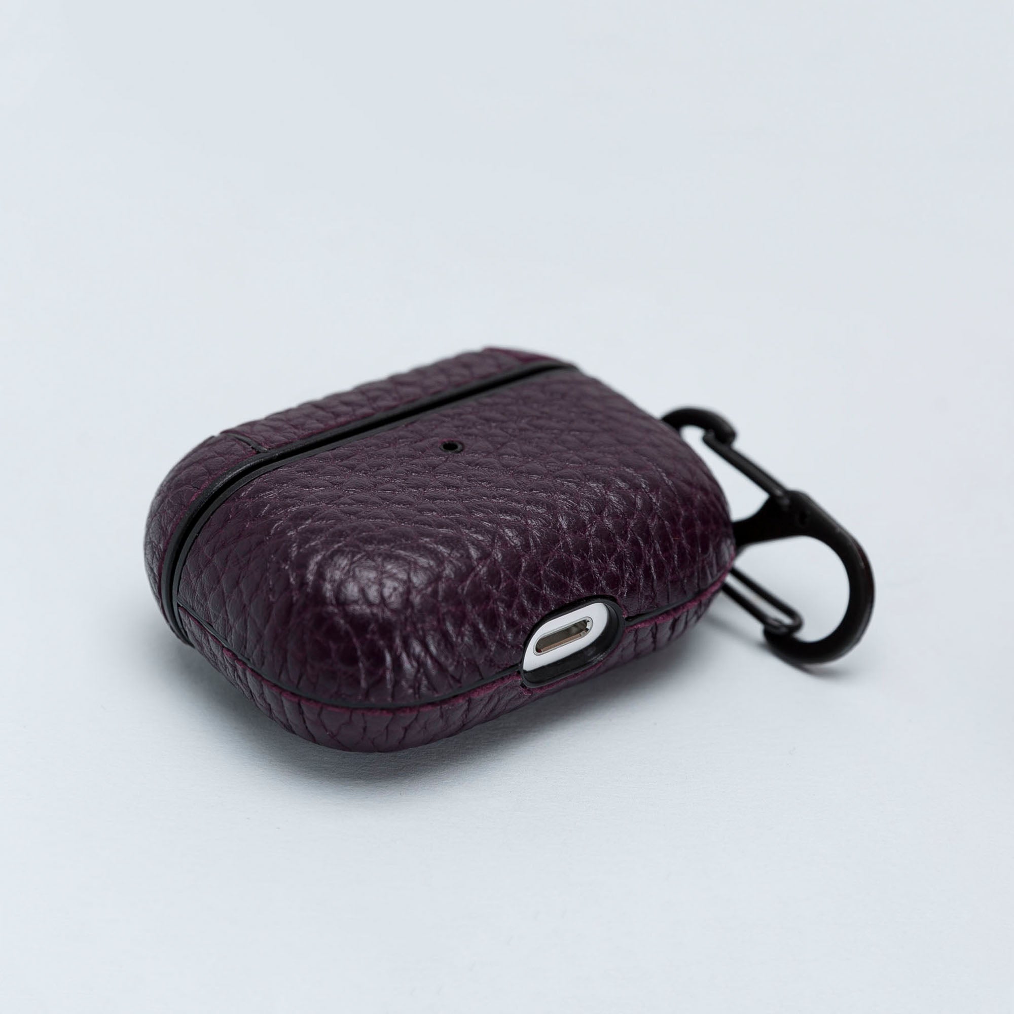 Juni Leather Capsule Case for AirPods Pro - PURPLE - saracleather