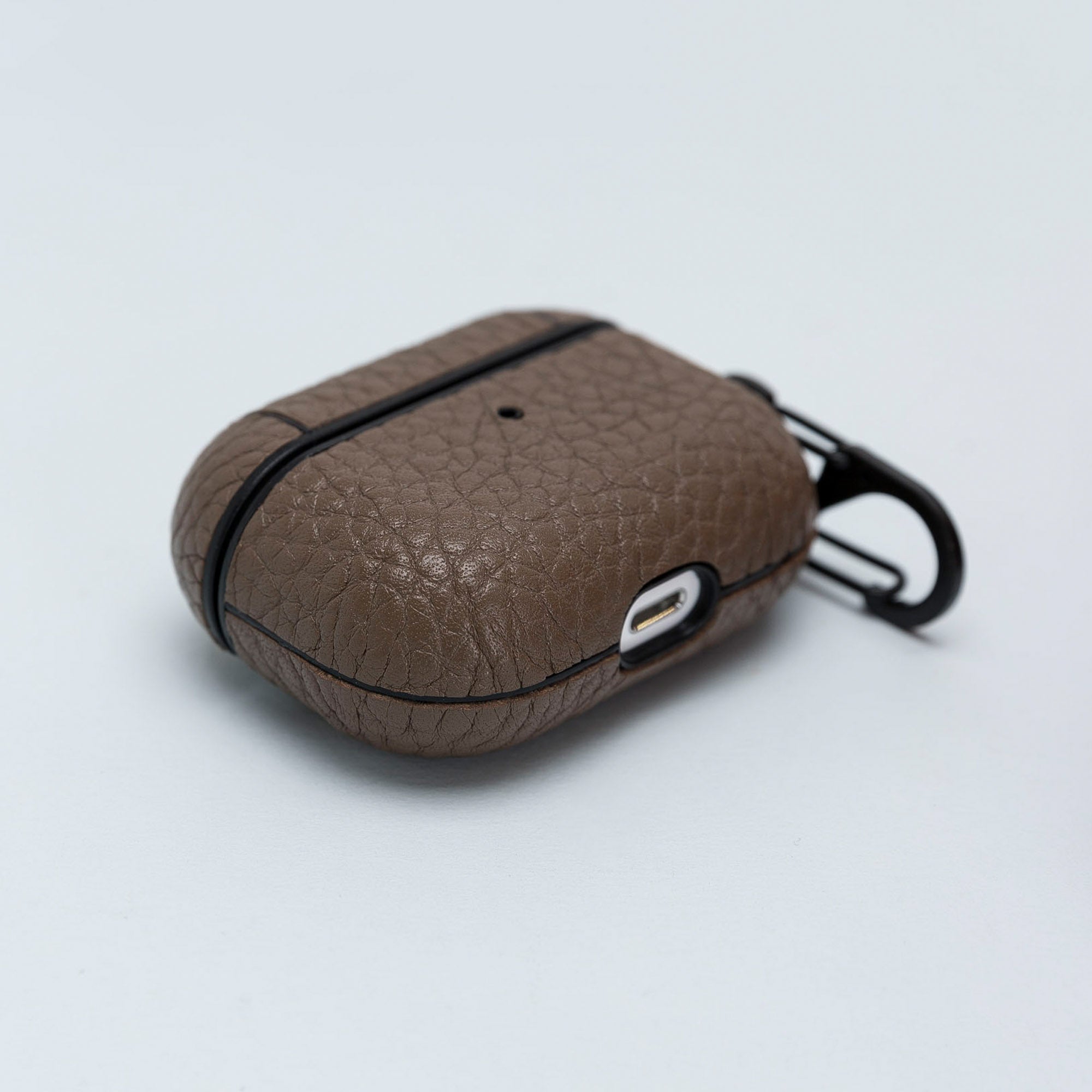 Juni Leather Capsule Case for AirPods Pro - MINK - saracleather