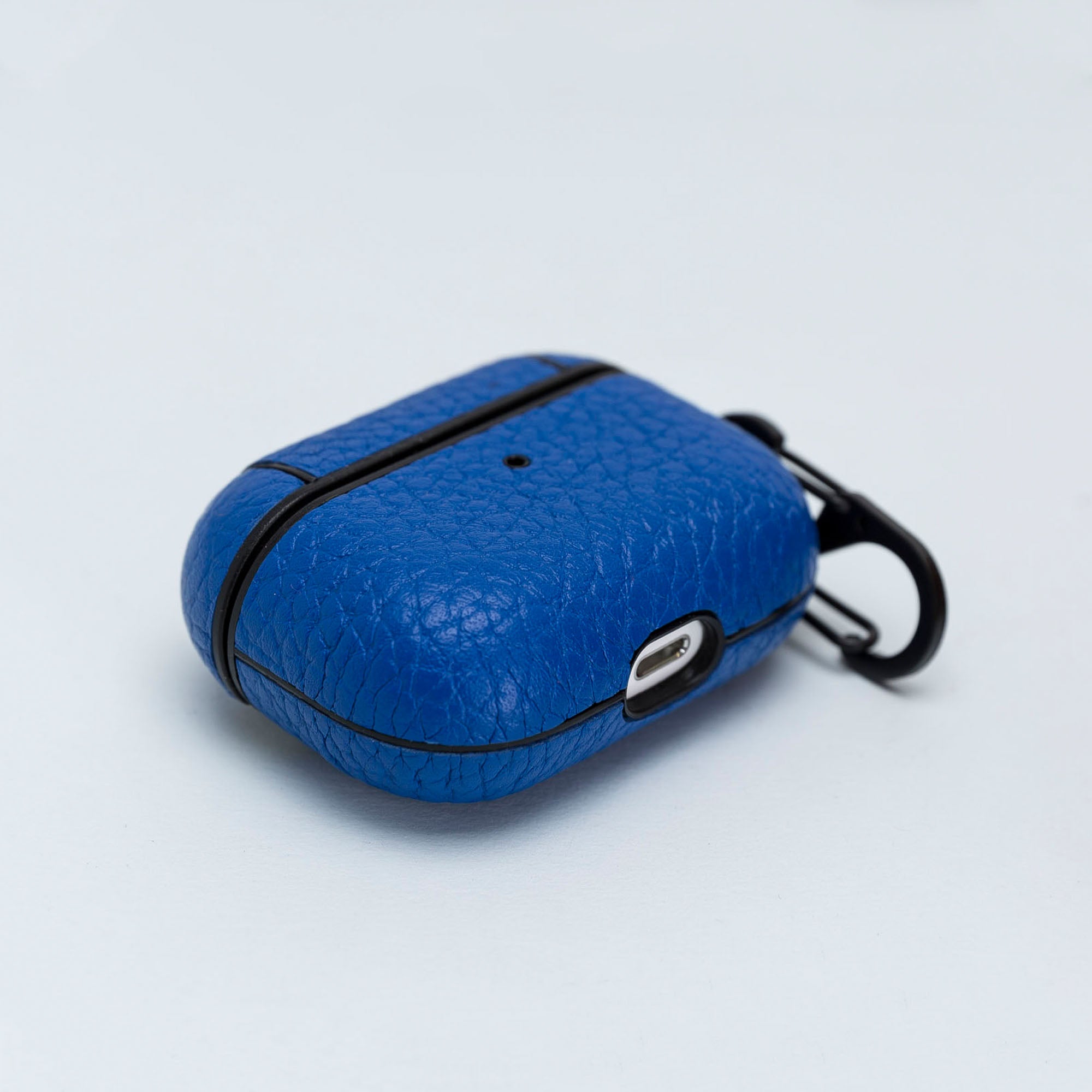 Juni Leather Capsule Case for AirPods Pro - BLUE - saracleather