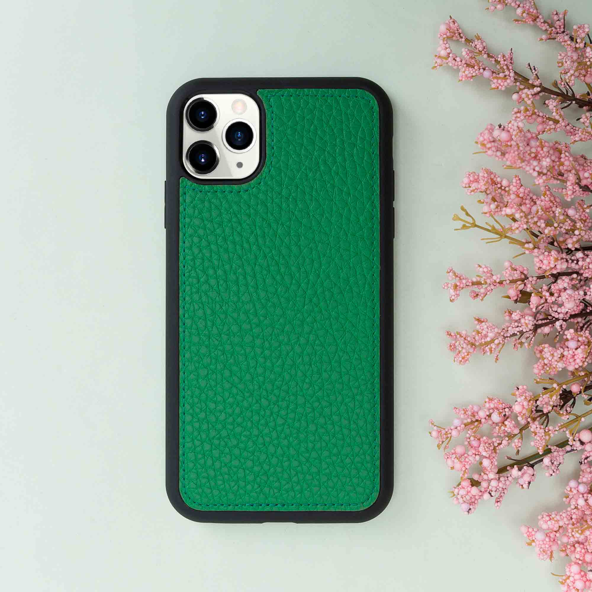 Magic Magnetic Detachable Leather Wallet Case for iPhone 11 Pro (5.8") - GREEN - saracleather