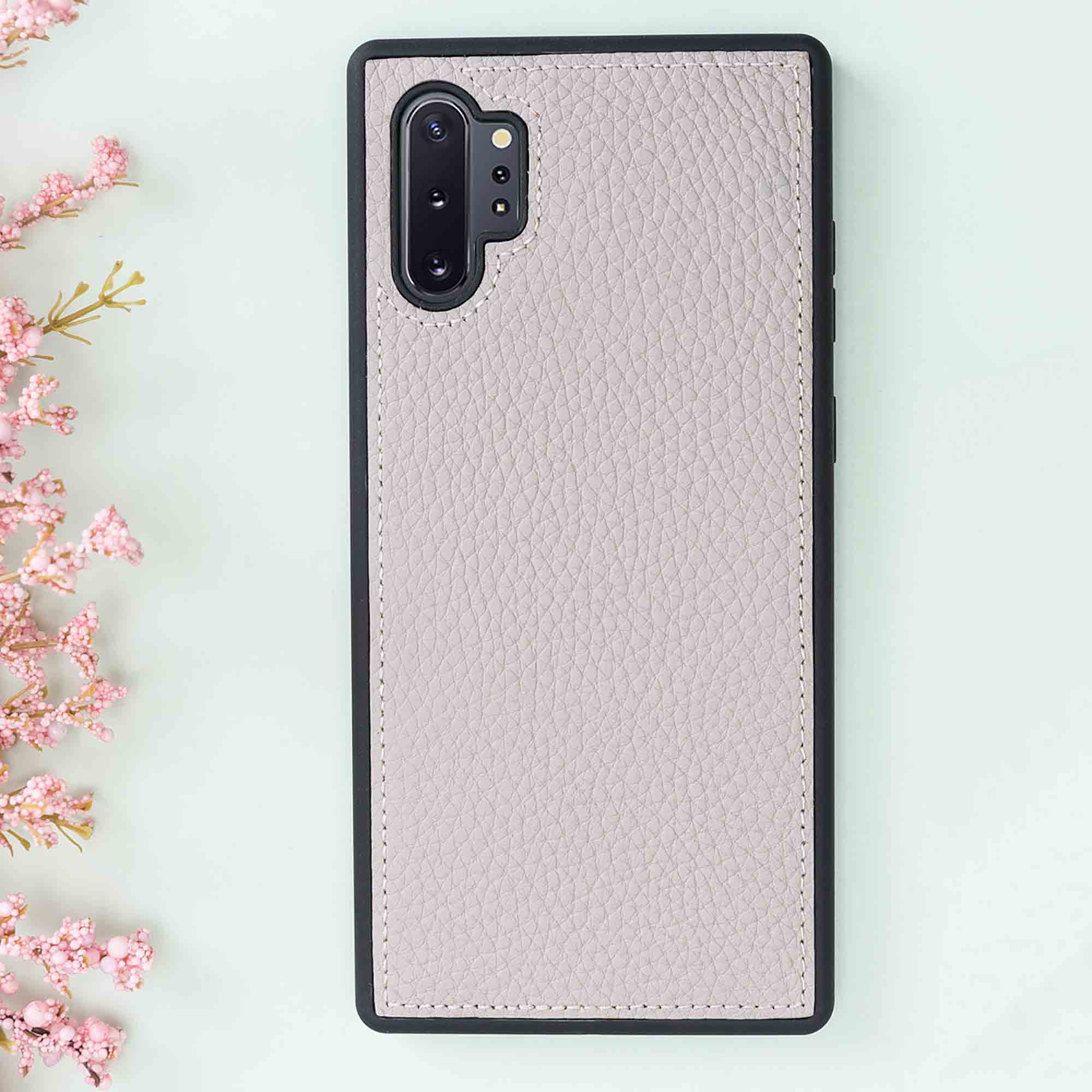 Magic Magnetic Detachable Leather Wallet Case for Samsung Galaxy Note 10 Plus / Note 10 Plus 5G - GRAY - saracleather