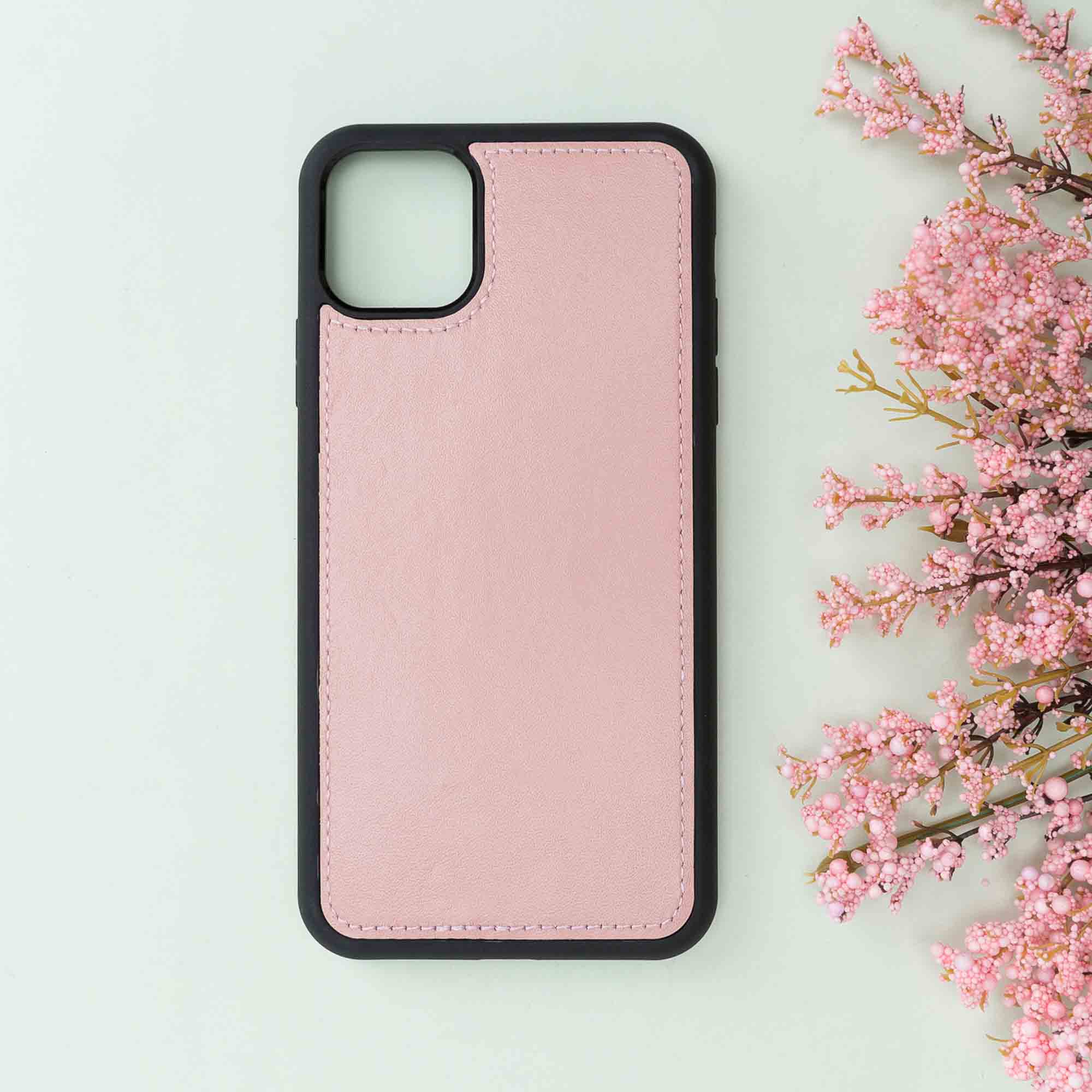 Magic Magnetic Detachable Leather Wallet Case for iPhone 11 Pro (5.8") - PINK - saracleather