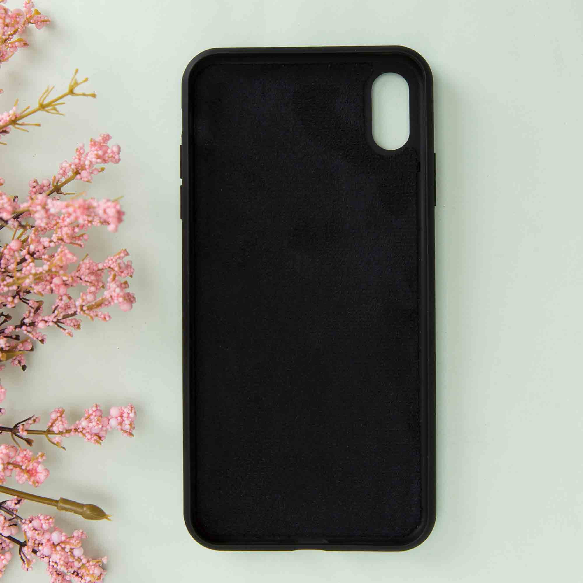 Magic Magnetic Detachable Leather Wallet Case for iPhone XS Max (6.5") - MATT BLACK - saracleather