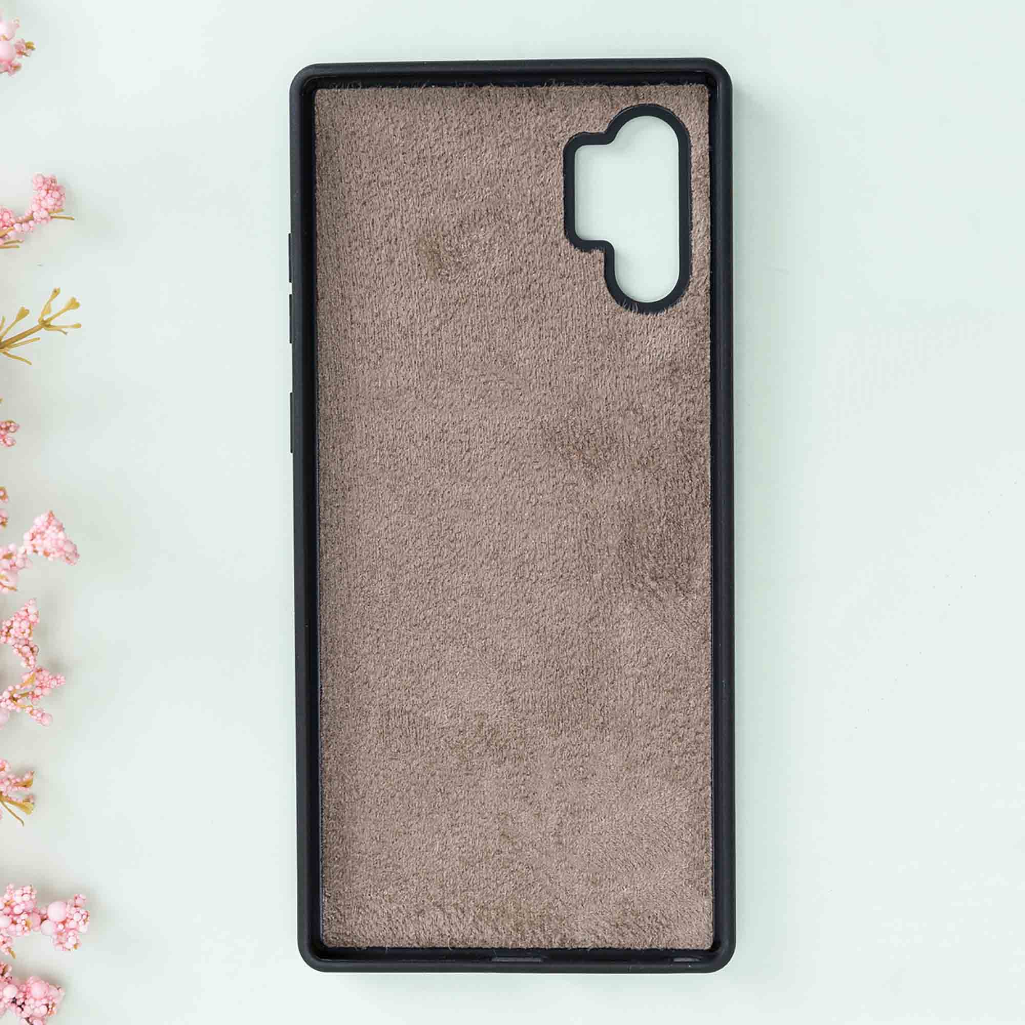 Magic Magnetic Detachable Leather Wallet Case for Samsung Galaxy Note 10 Plus / Note 10 Plus 5G - GRAY - saracleather