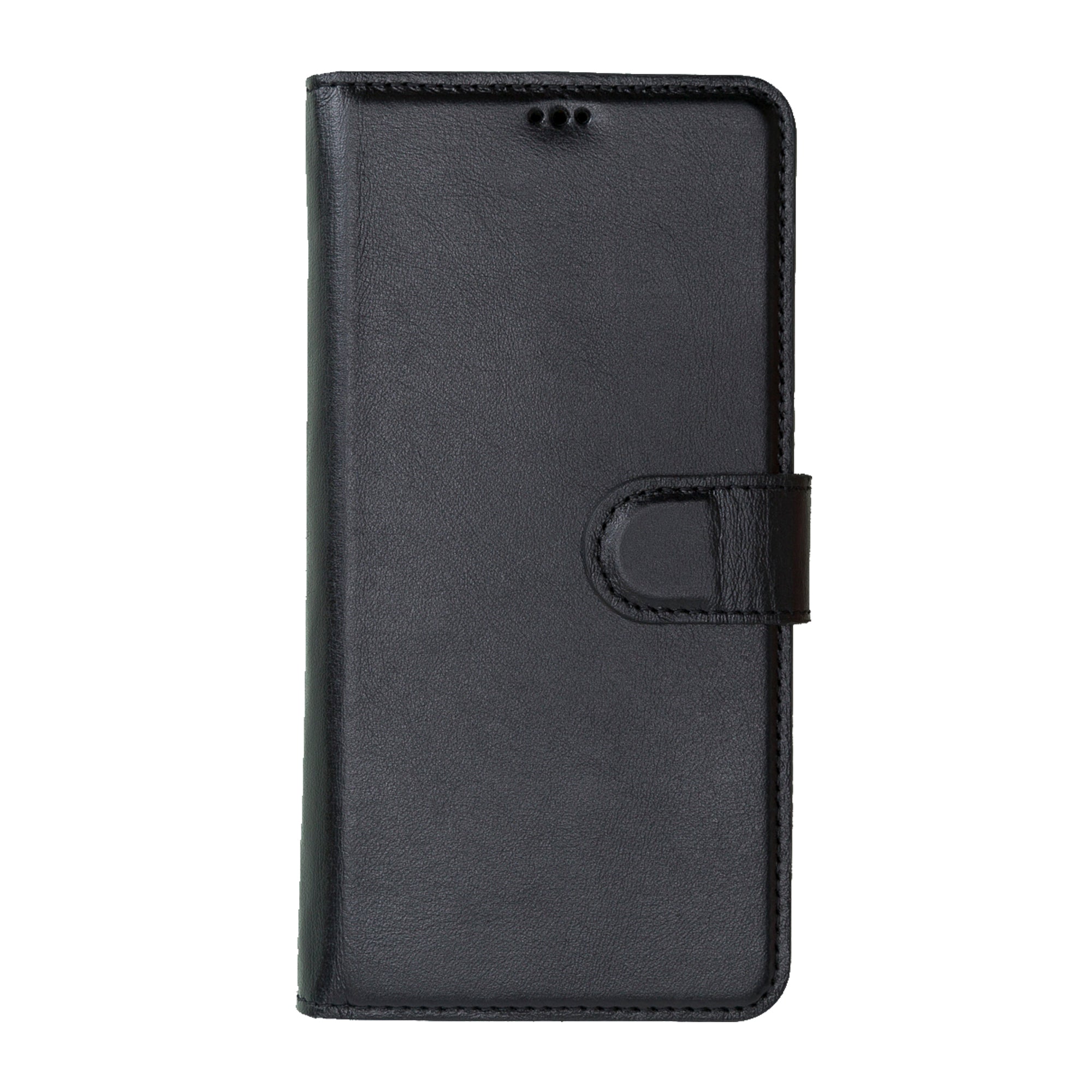 Magic Magnetic Detachable Leather Wallet Case for iPhone 11 (6.1") - BLACK - saracleather