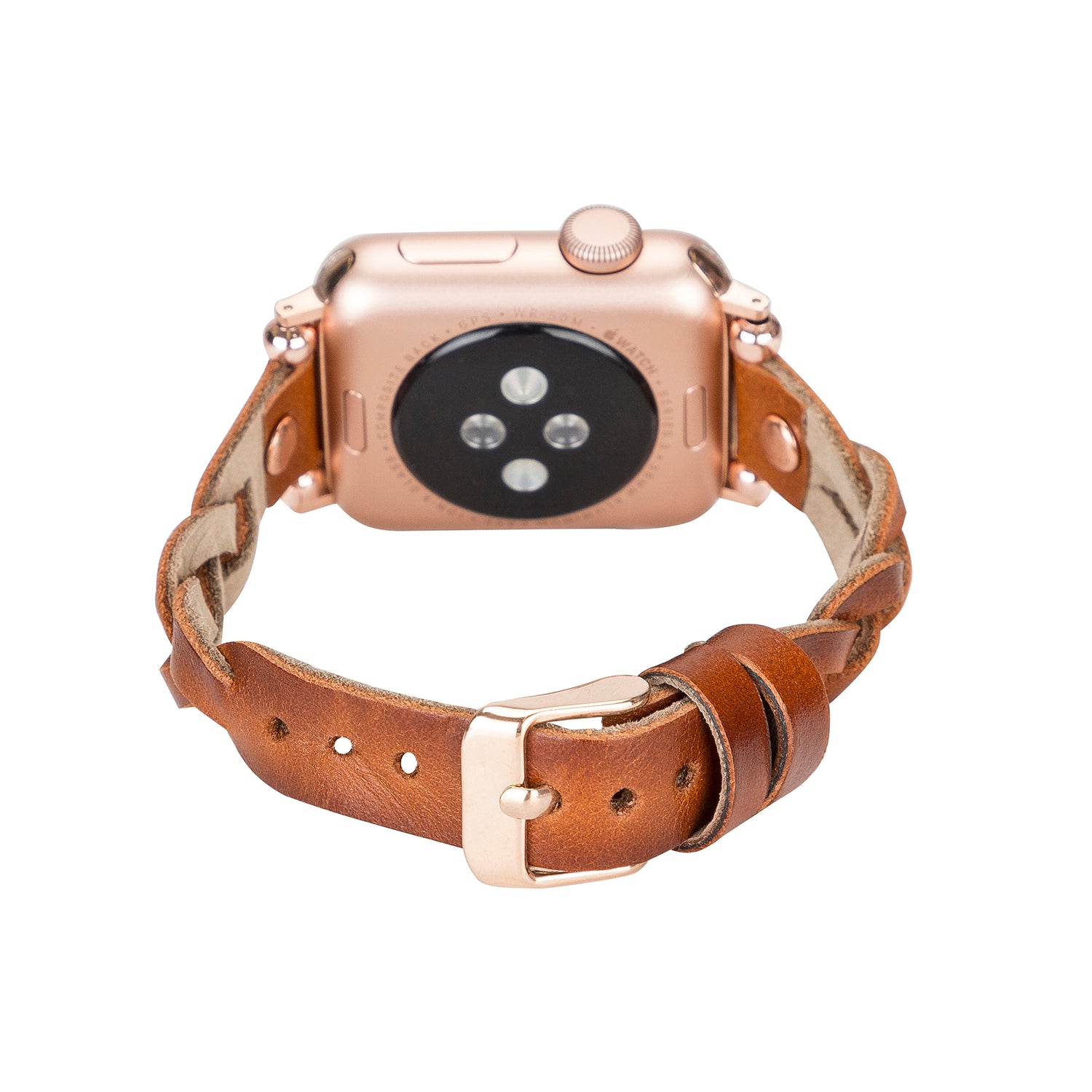 Wanda Ferro Strap - Full Grain Leather Band for Apple Watch / EFFECT BROWN