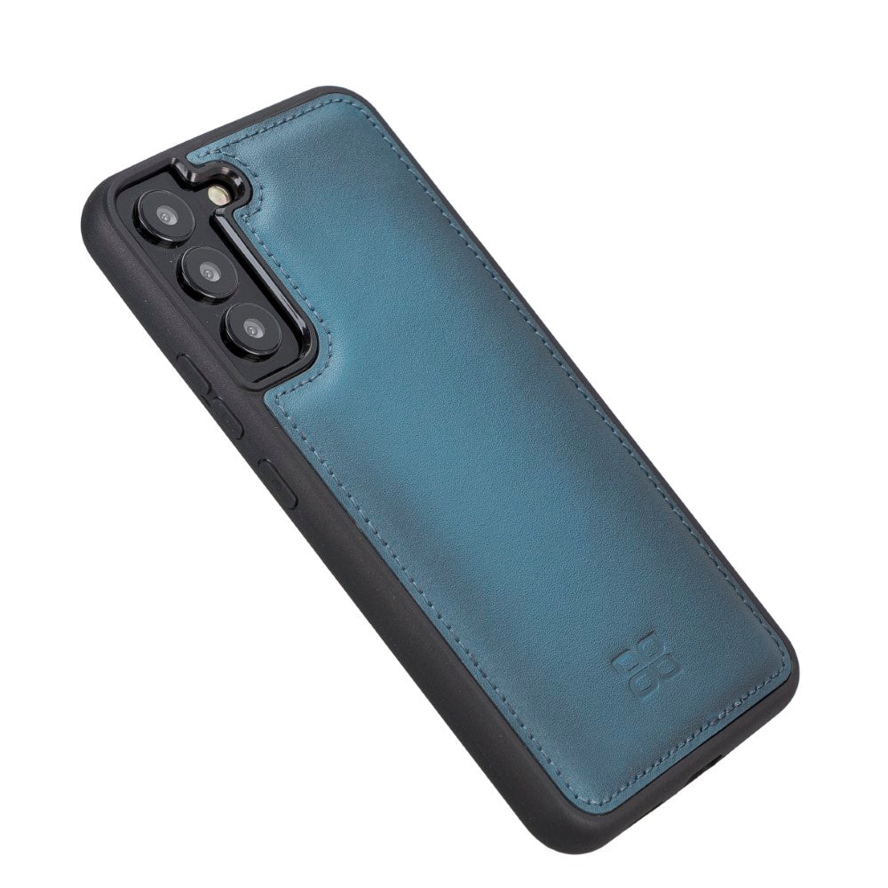 Flex Cover Leather Back Case for Samsung Galaxy S22 Plus (6.6") - BLUE