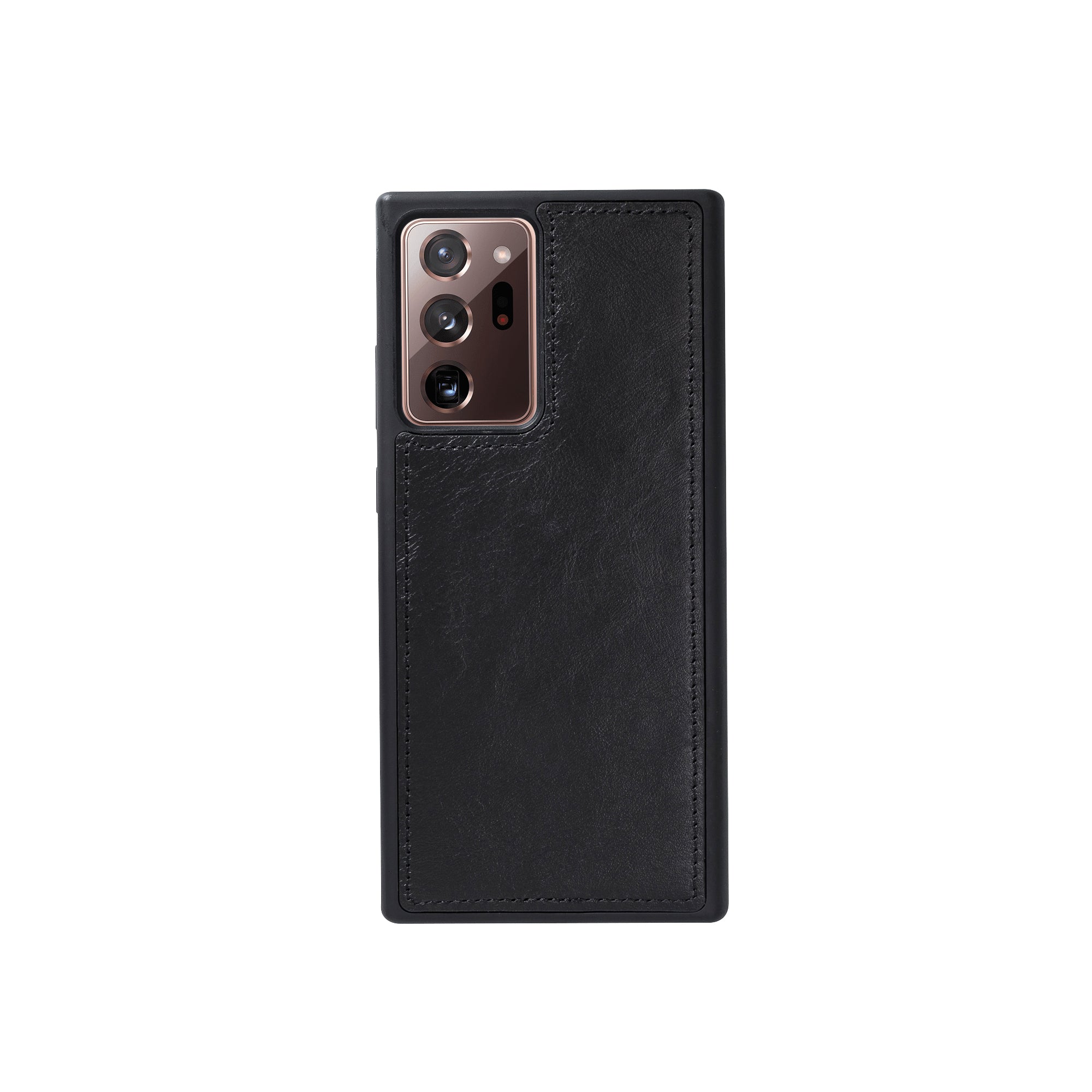 Magic Magnetic Detachable Leather Wallet Case for Samsung Galaxy Note 20 Ultra / Note 20 Ultra 5G (6.9") - BLACK - saracleather