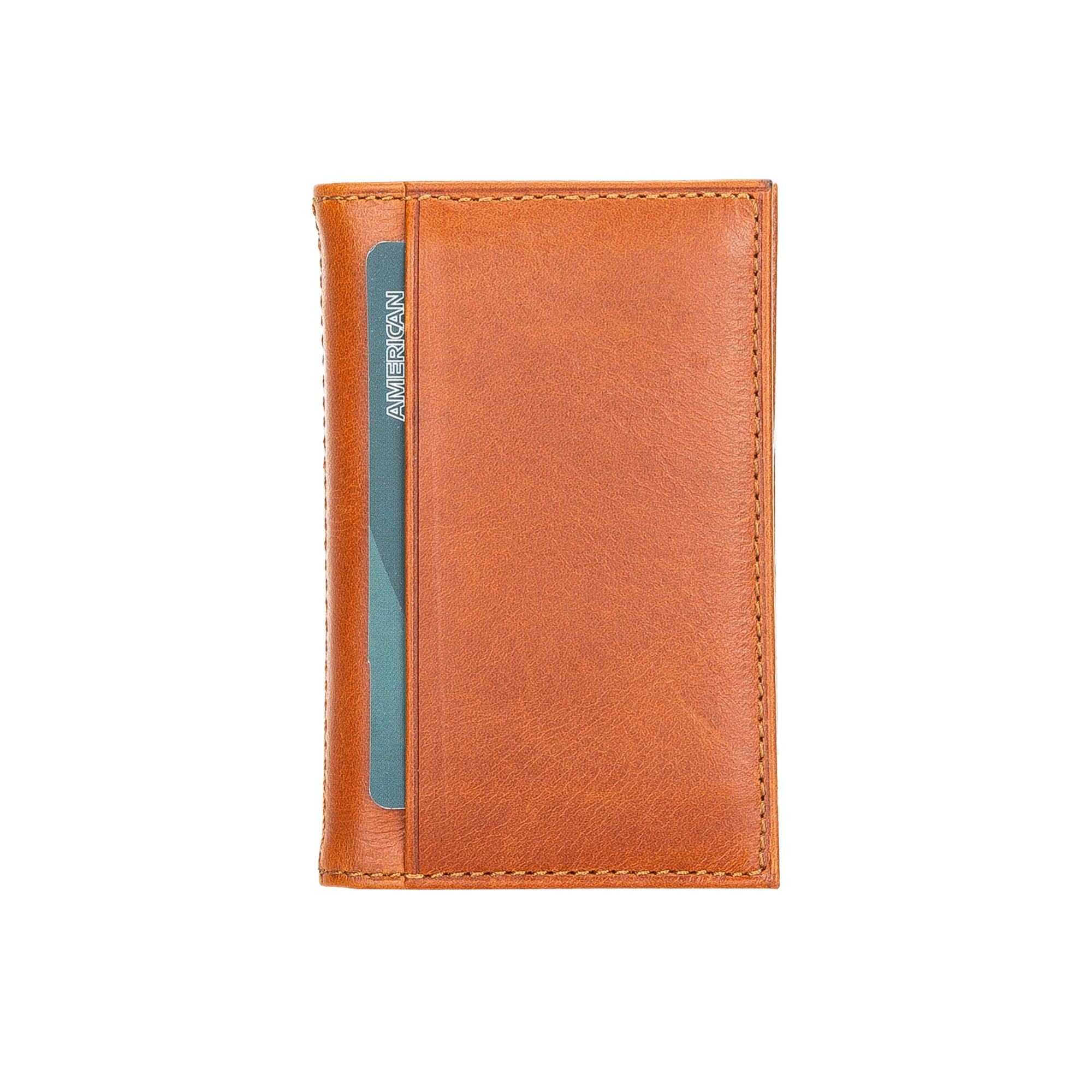 Andy Leather Business / Credit Card Holder - TAN