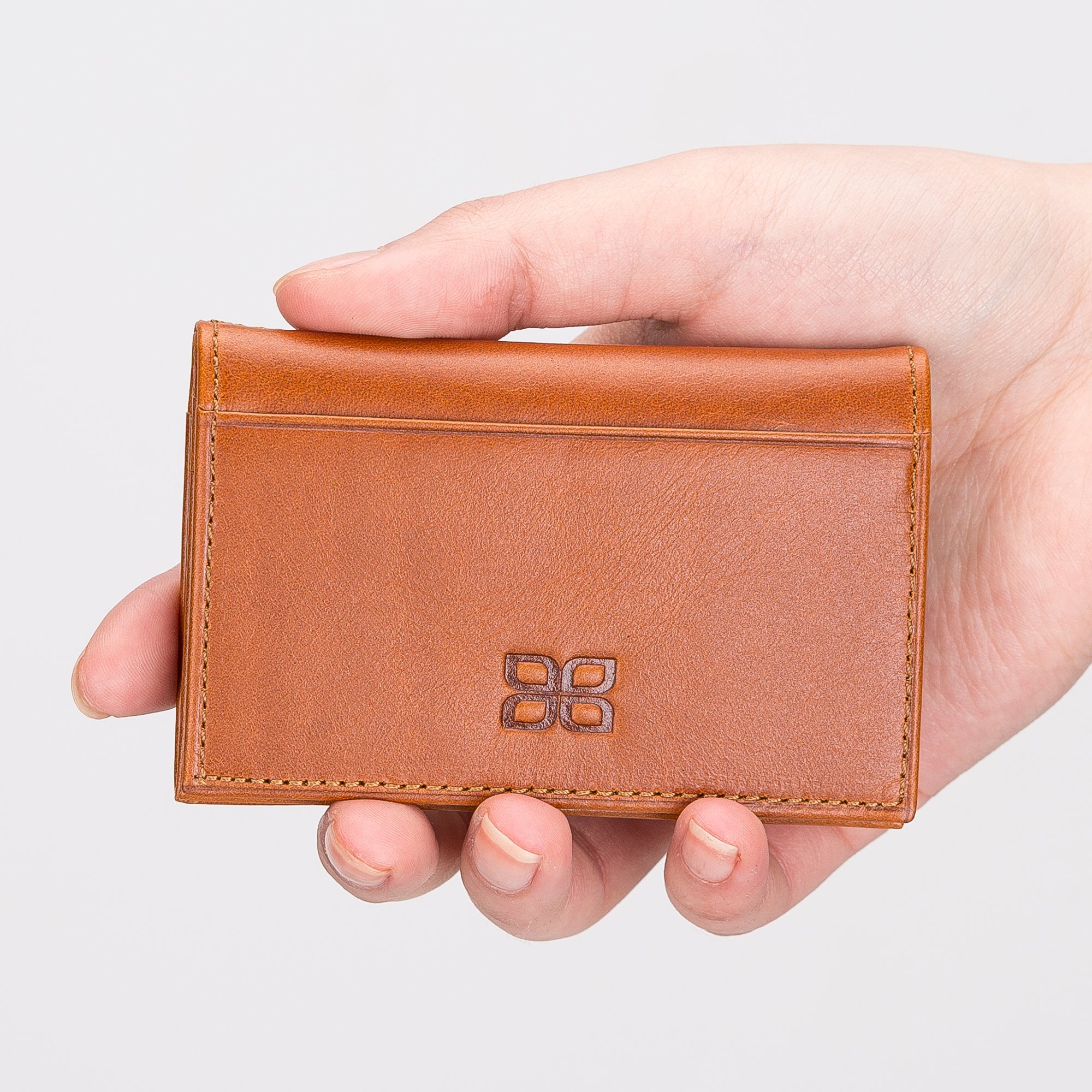 Andy Leather Business / Credit Card Holder - TAN