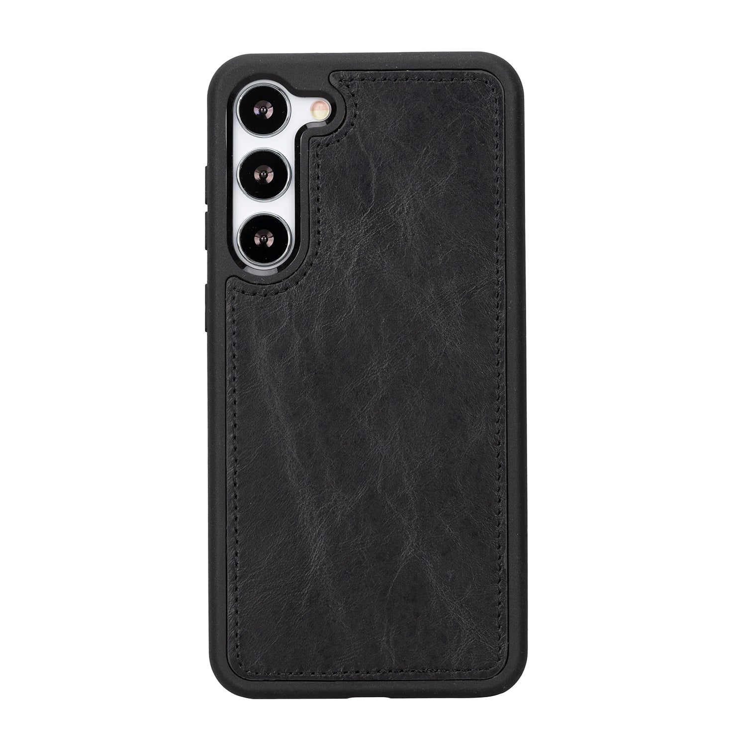 Magic Magnetic Detachable Leather RFID Blocker Wallet Case for Samsung Galaxy S23 (6.1") - BLACK