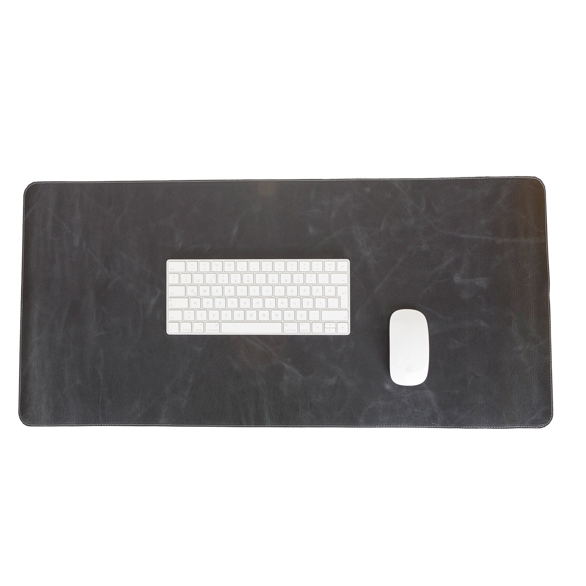 Leather Desk Mat - BLACK - saracleather