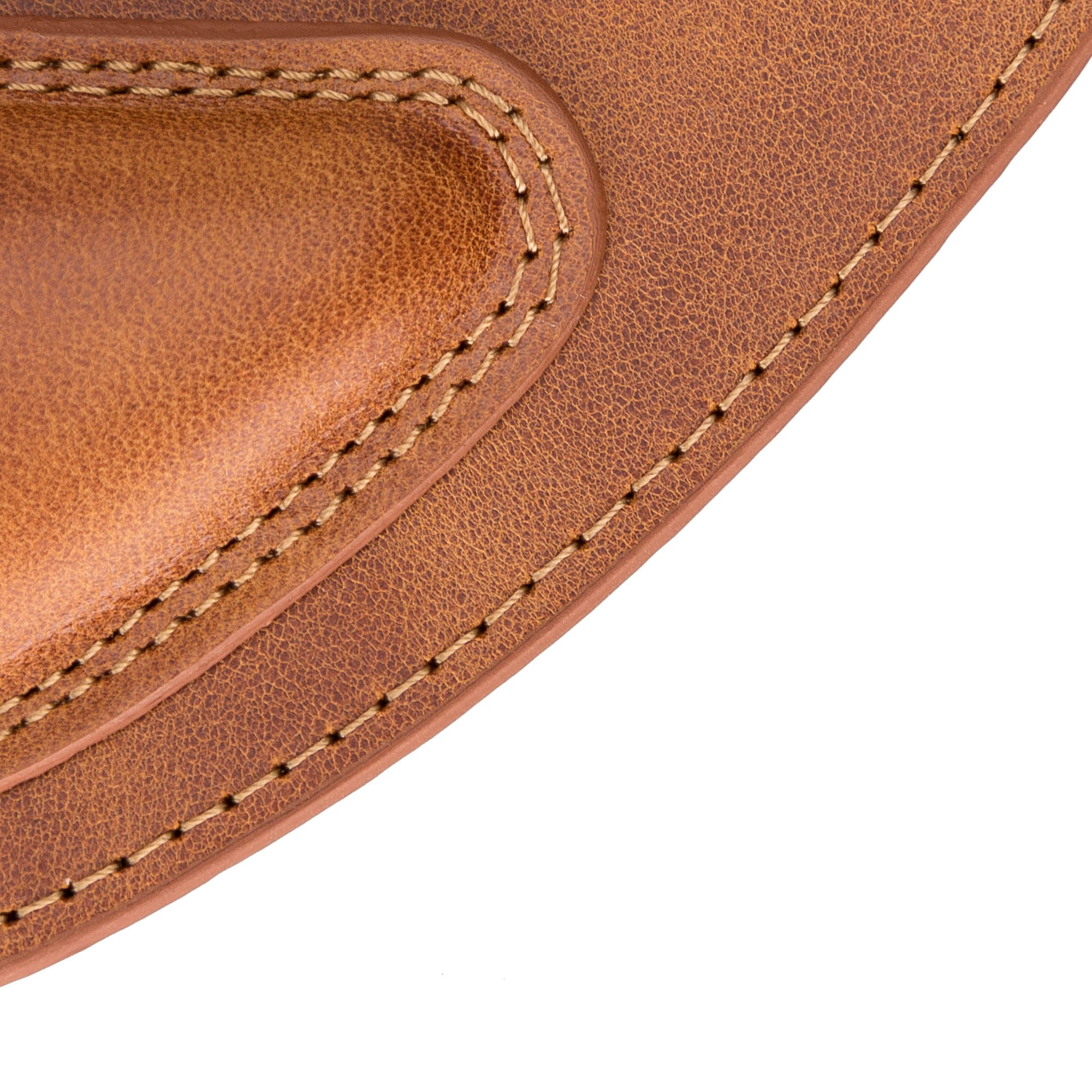 Cushioned Leather Mouse Pad - TAN - saracleather