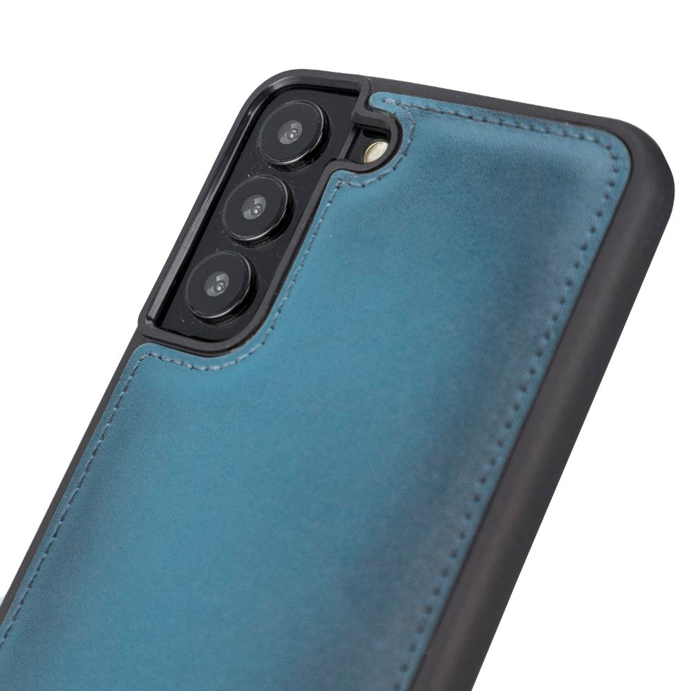 Flex Cover Leather Back Case for Samsung Galaxy S22 Plus (6.6") - BLUE