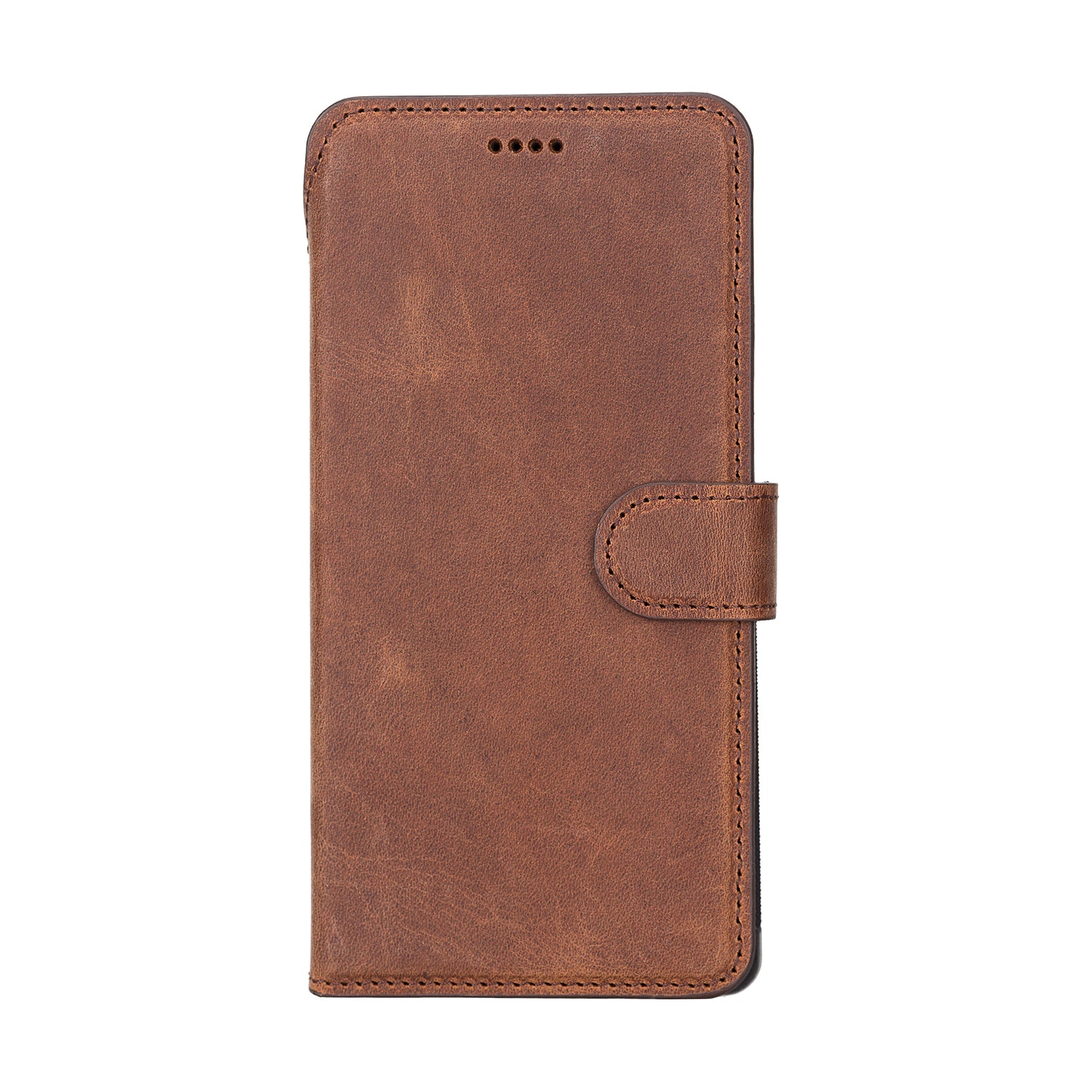 Magic Magnetic Detachable Leather RFID Blocker Wallet Case for Google Pixel 6 (6.4") - BROWN