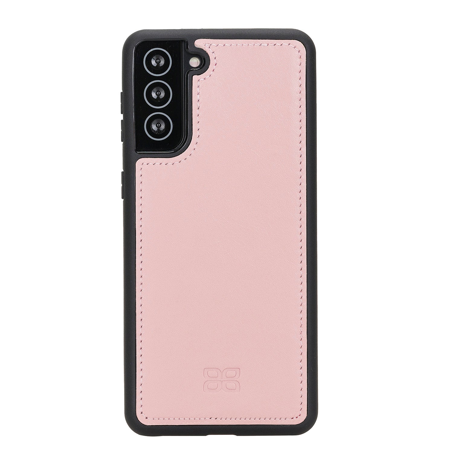 Magic Magnetic Detachable Leather Wallet Case with RFID for Samsung Galaxy S21 Plus 5G (6.7") - PINK - saracleather