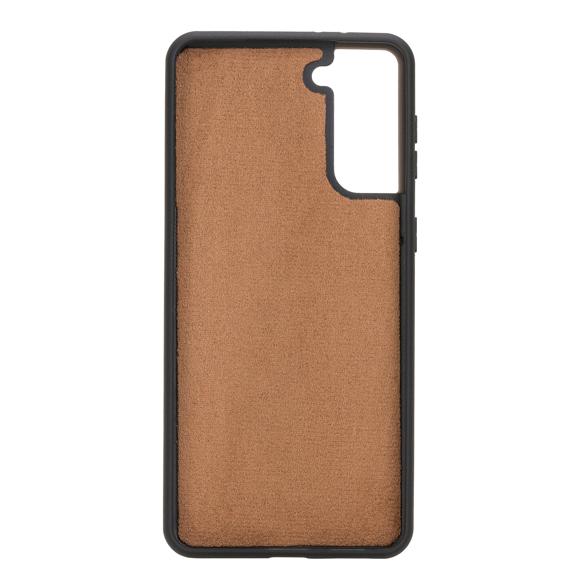 Magic Magnetic Detachable Leather Wallet Case for Samsung Galaxy S21 5G (6.2") - BROWN - saracleather